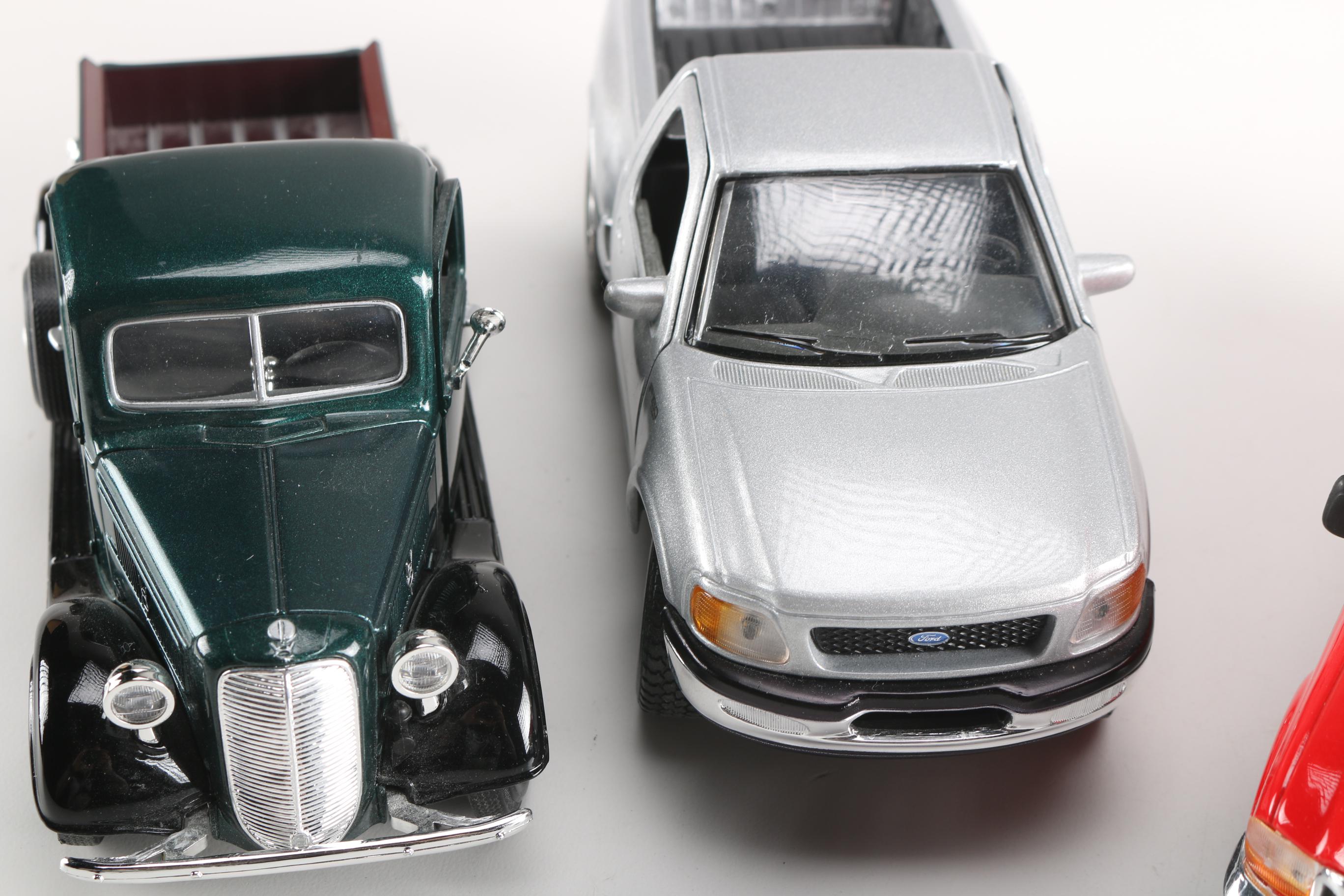 Die-Cast Ford Pickup Trucks