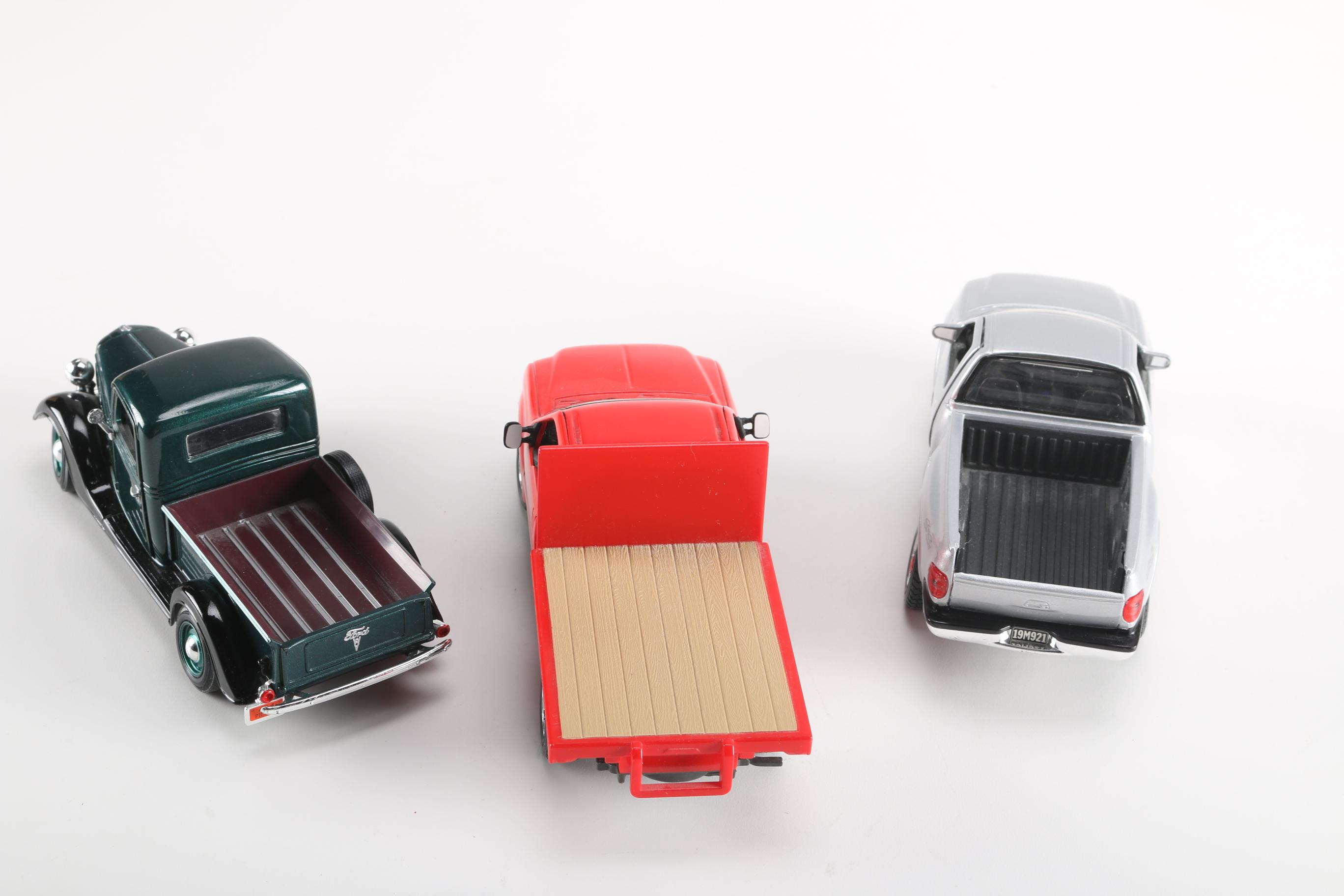 Die-Cast Ford Pickup Trucks