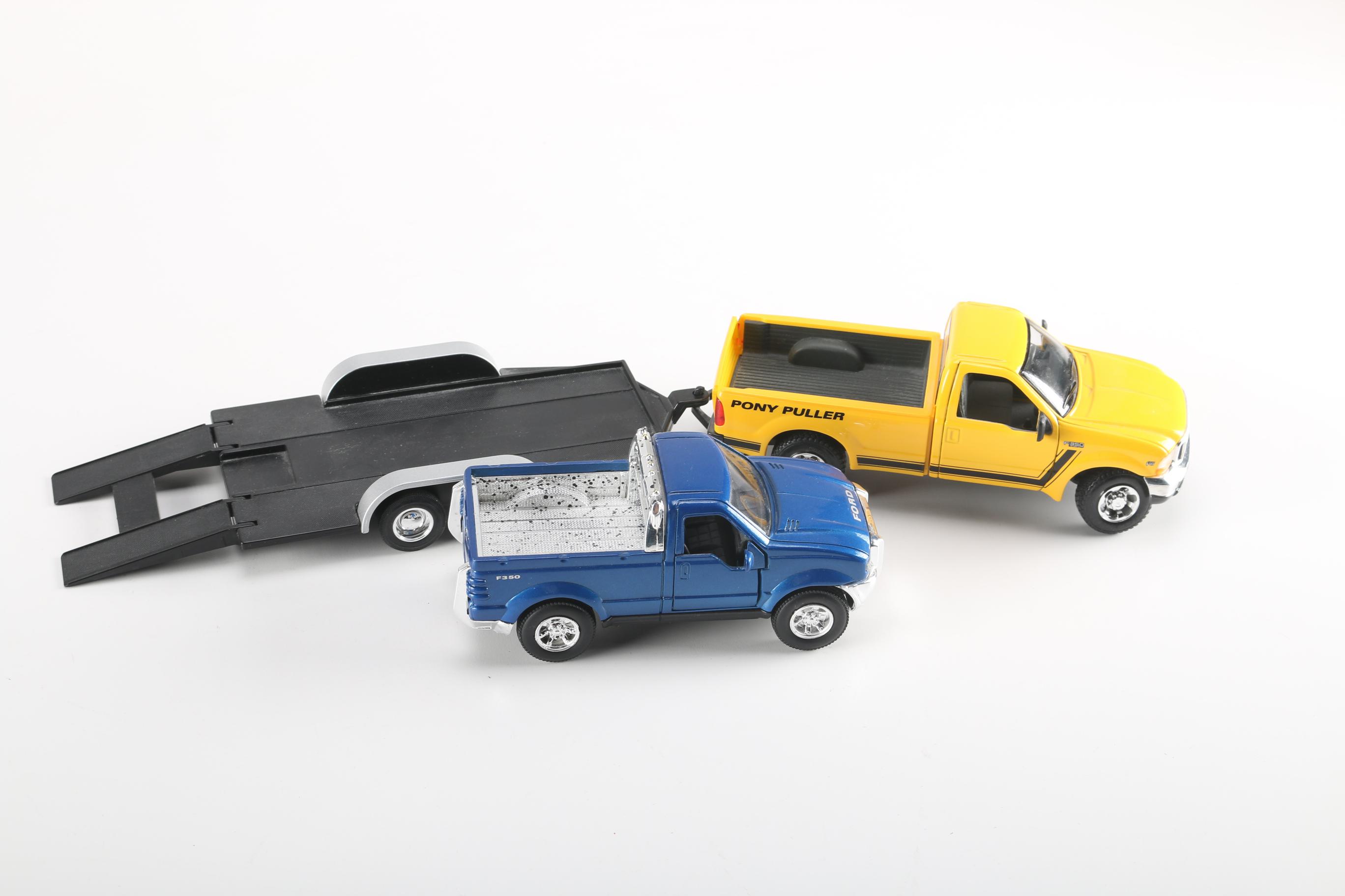 Die-Cast Ford Pickup Trucks