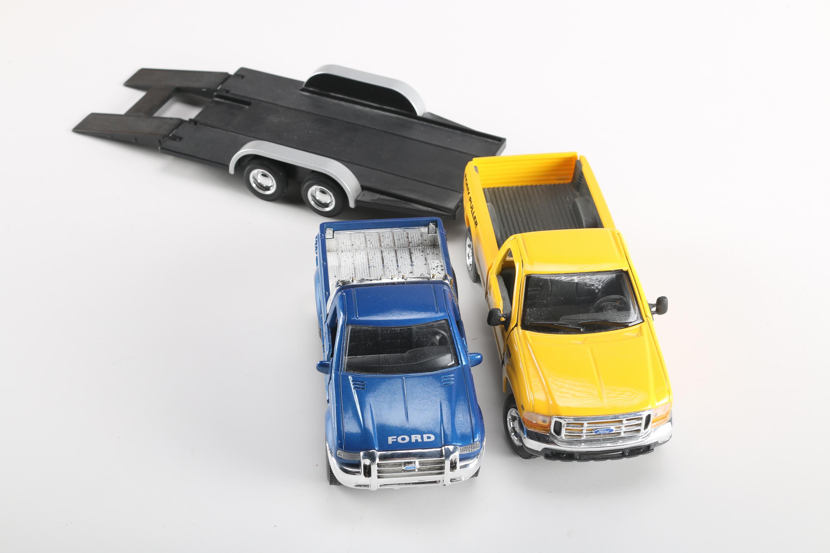Die-Cast Ford Pickup Trucks