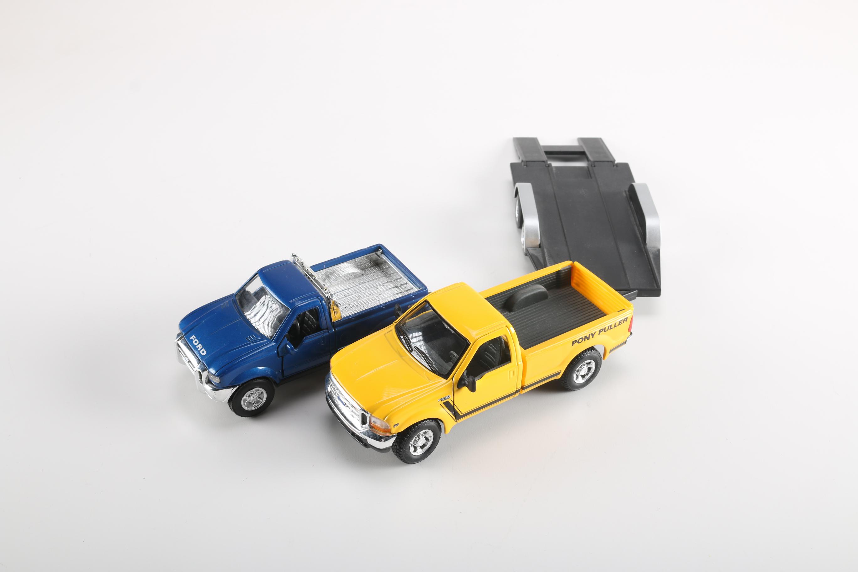 Die-Cast Ford Pickup Trucks