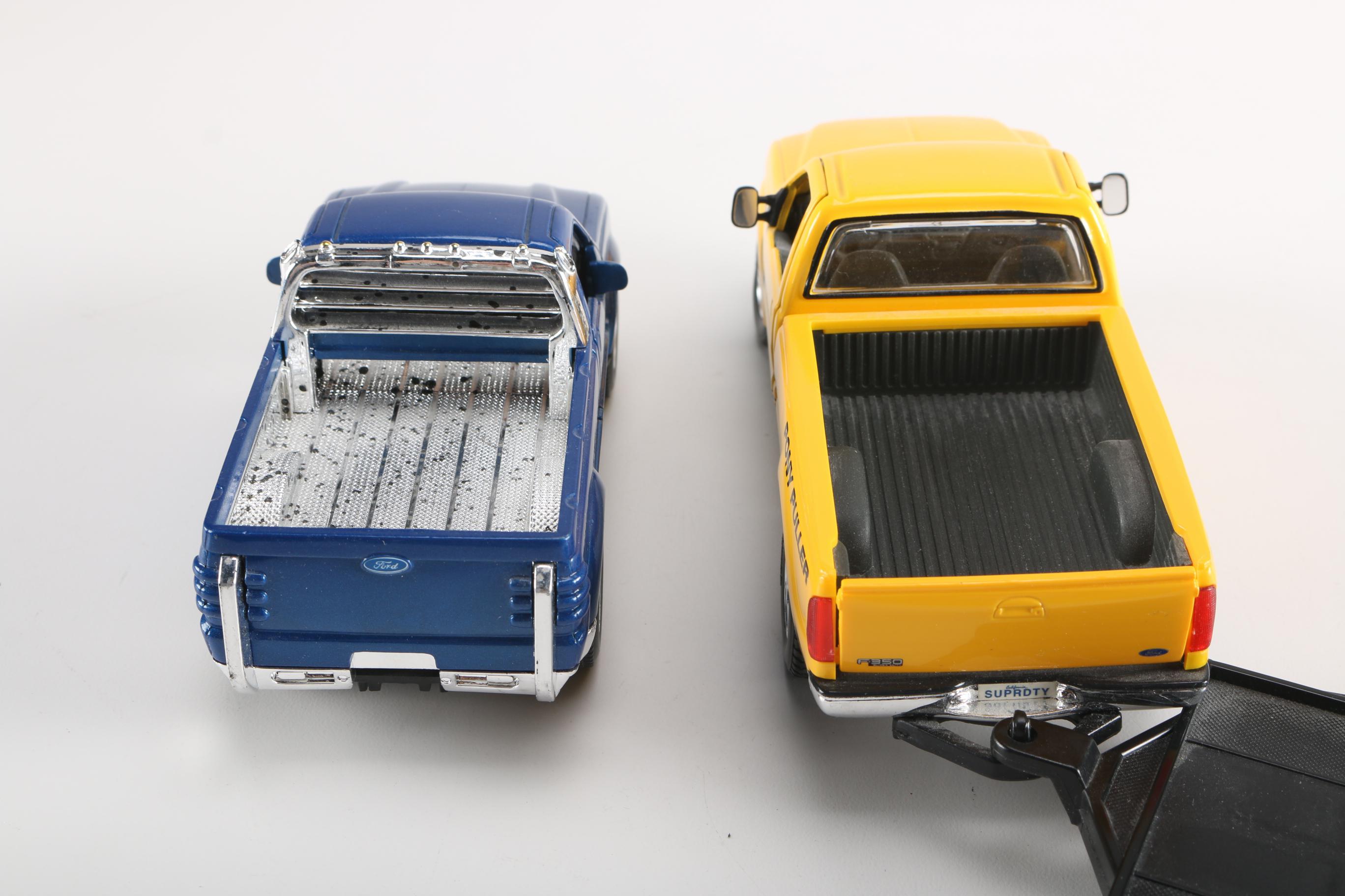 Die-Cast Ford Pickup Trucks