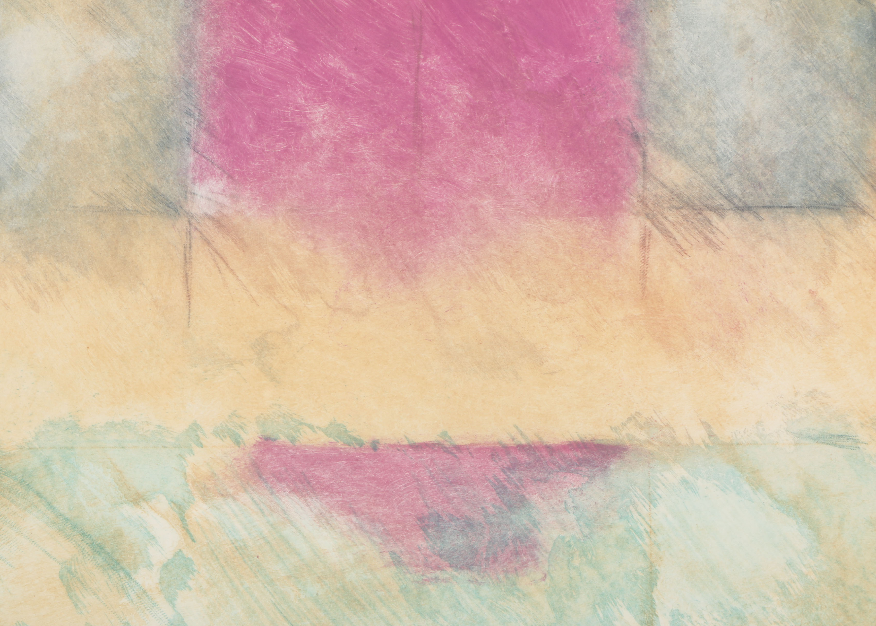 Dan Kellogg Cowan Artist Proof Lithograph "Terrain III"