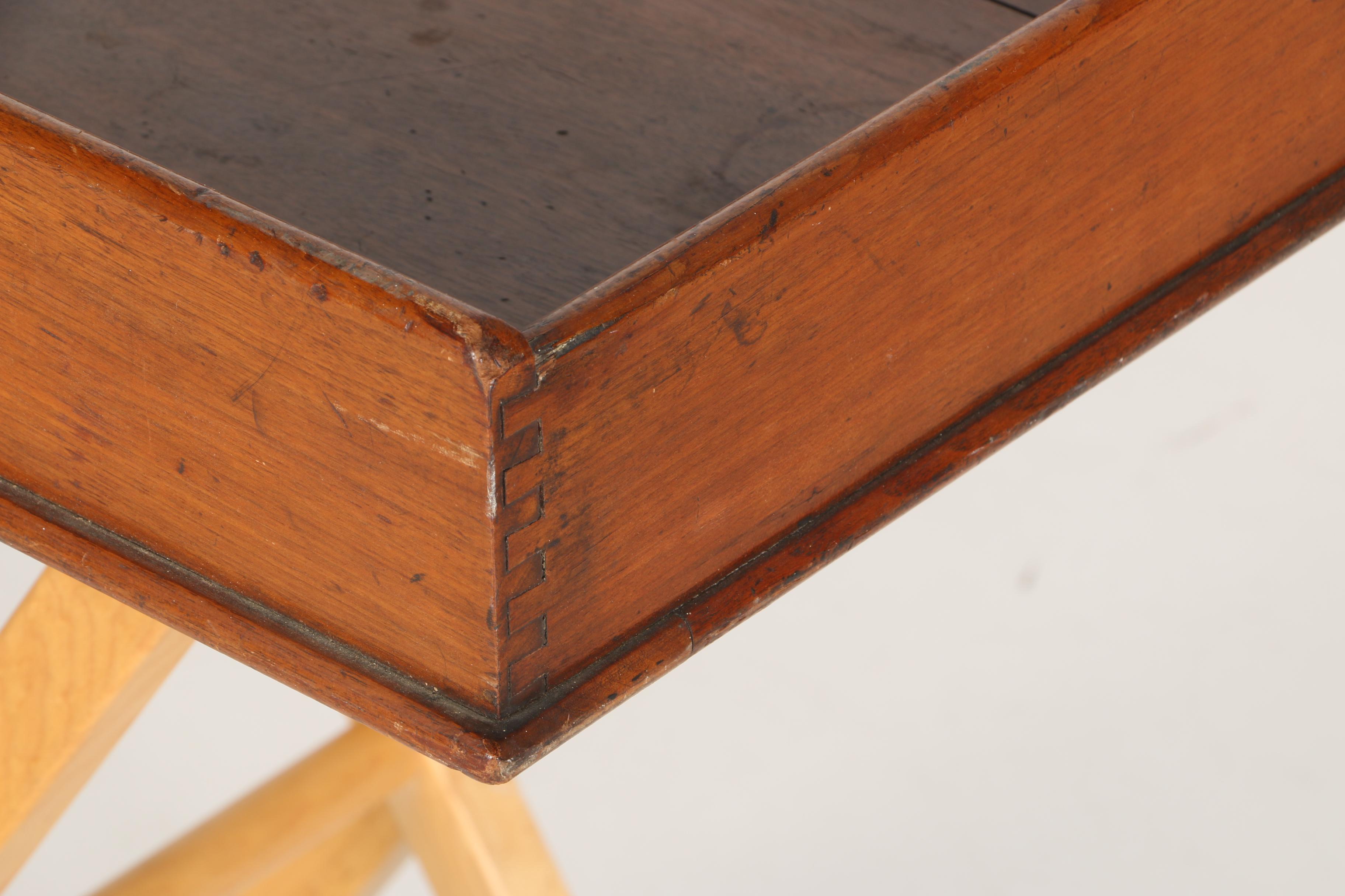 Vintage Walnut Butler's Tray Table