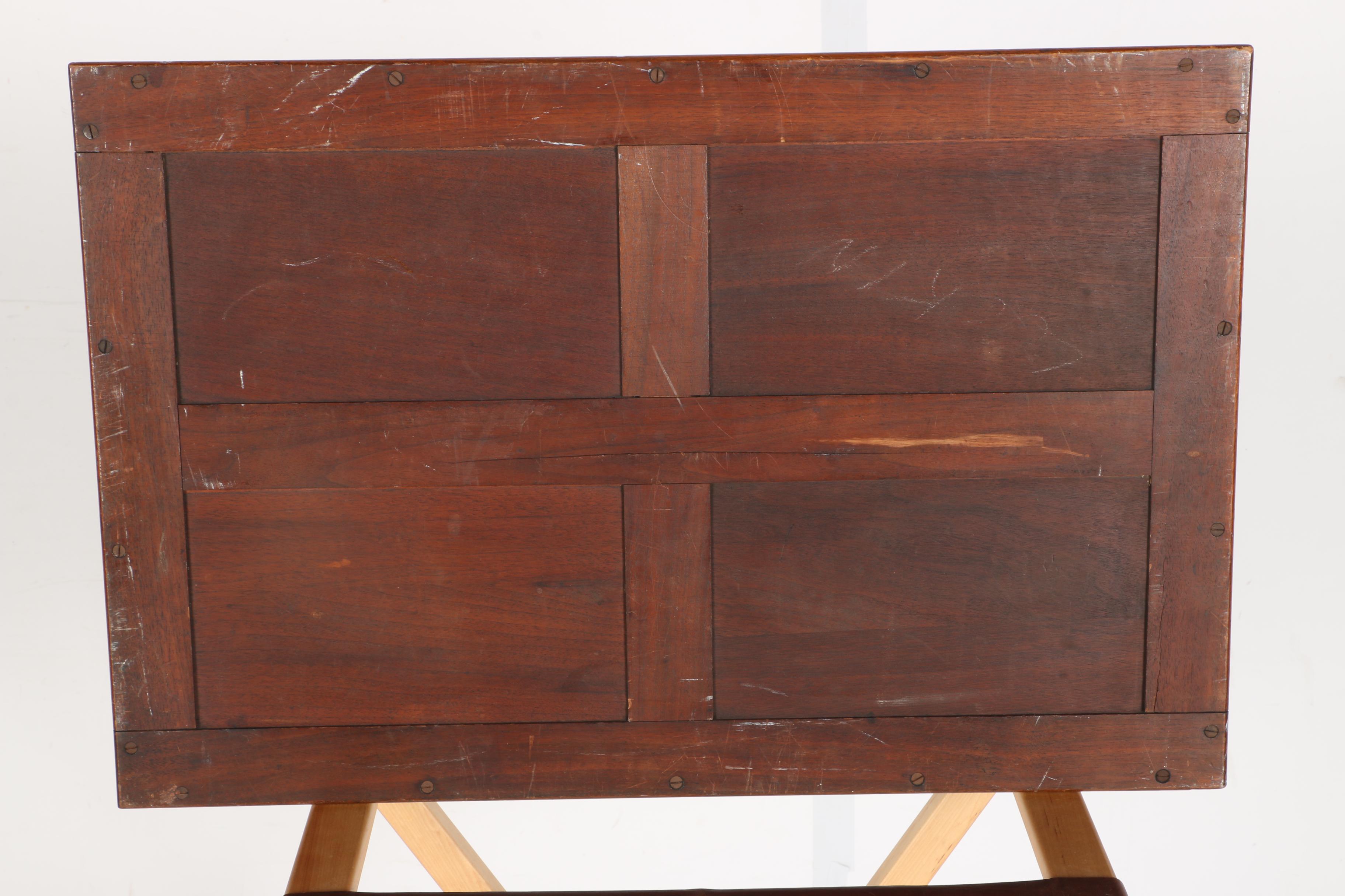 Vintage Walnut Butler's Tray Table