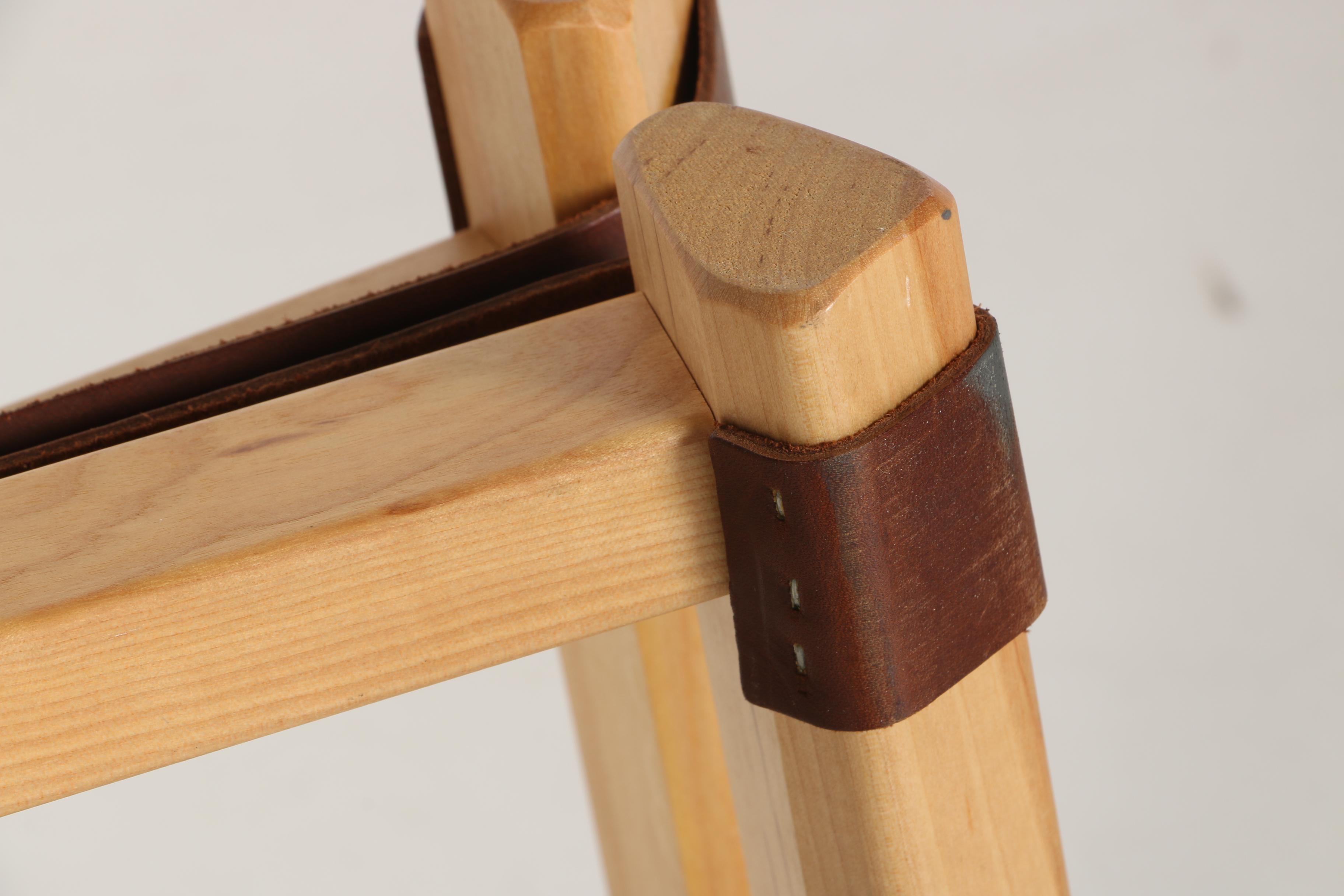 Vintage Walnut Butler's Tray Table
