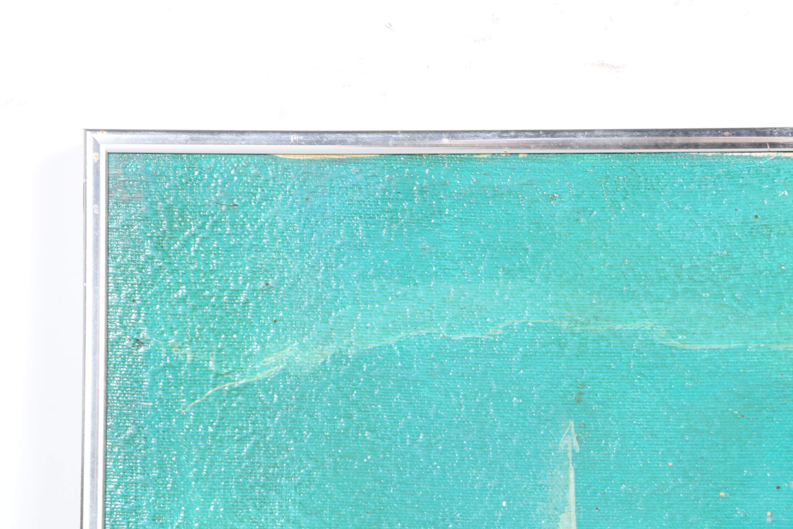 Oil on Canvas Surrealist Landscape