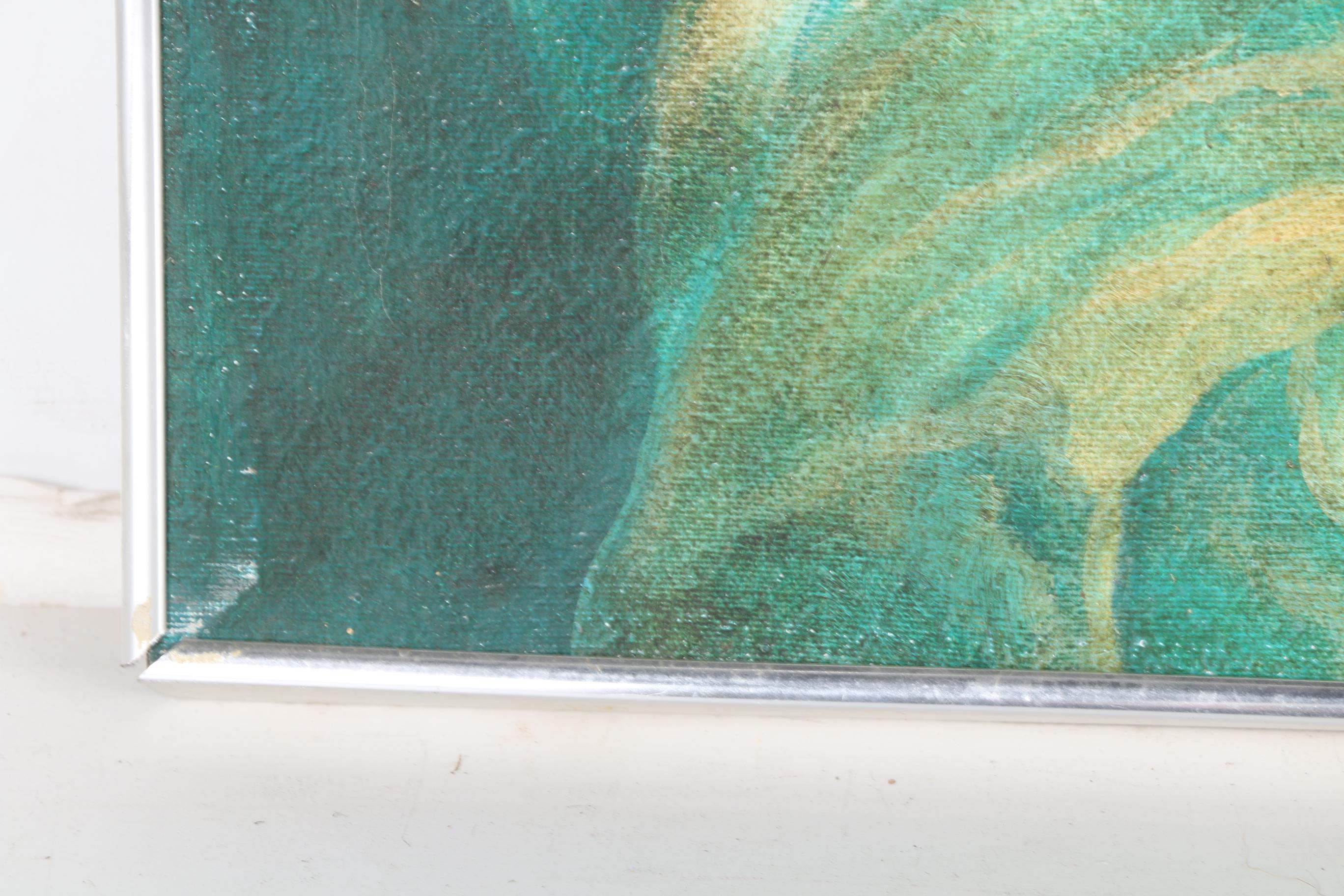 Oil on Canvas Surrealist Landscape