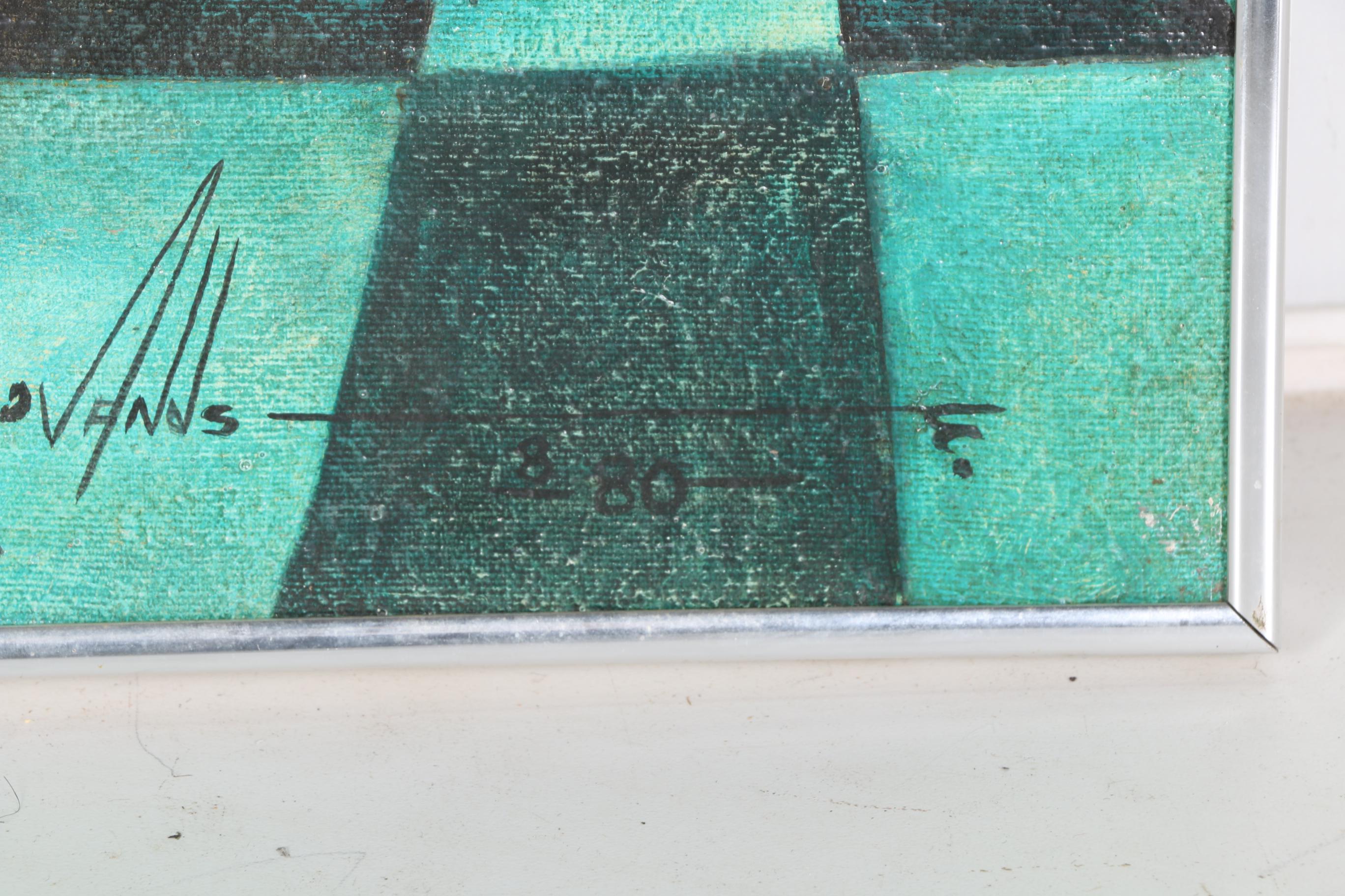 Oil on Canvas Surrealist Landscape