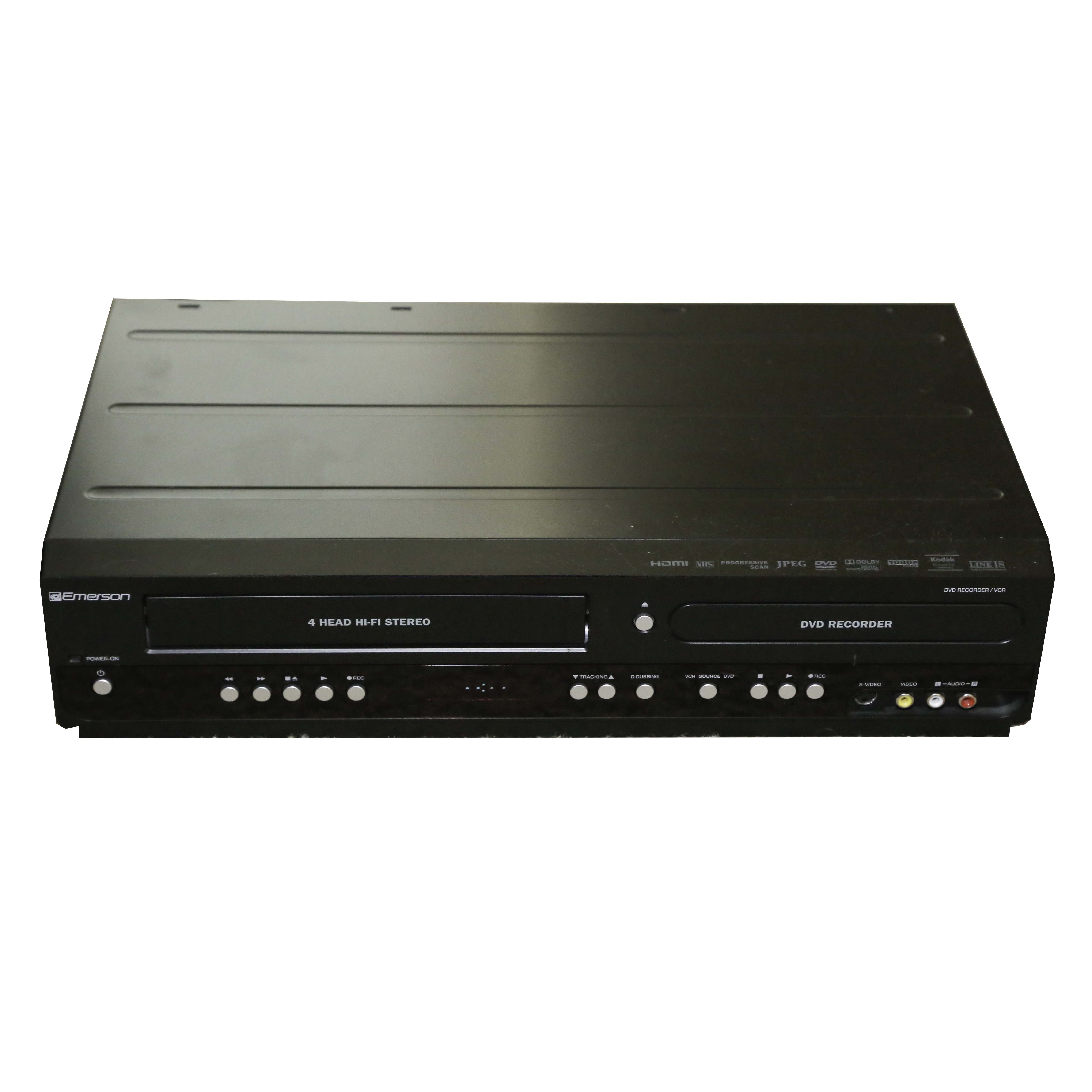 Emerson DVD Recorder and VHS Player