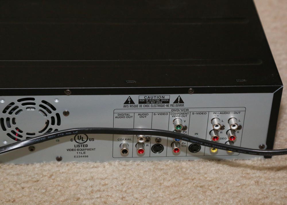 Emerson DVD Recorder and VHS Player