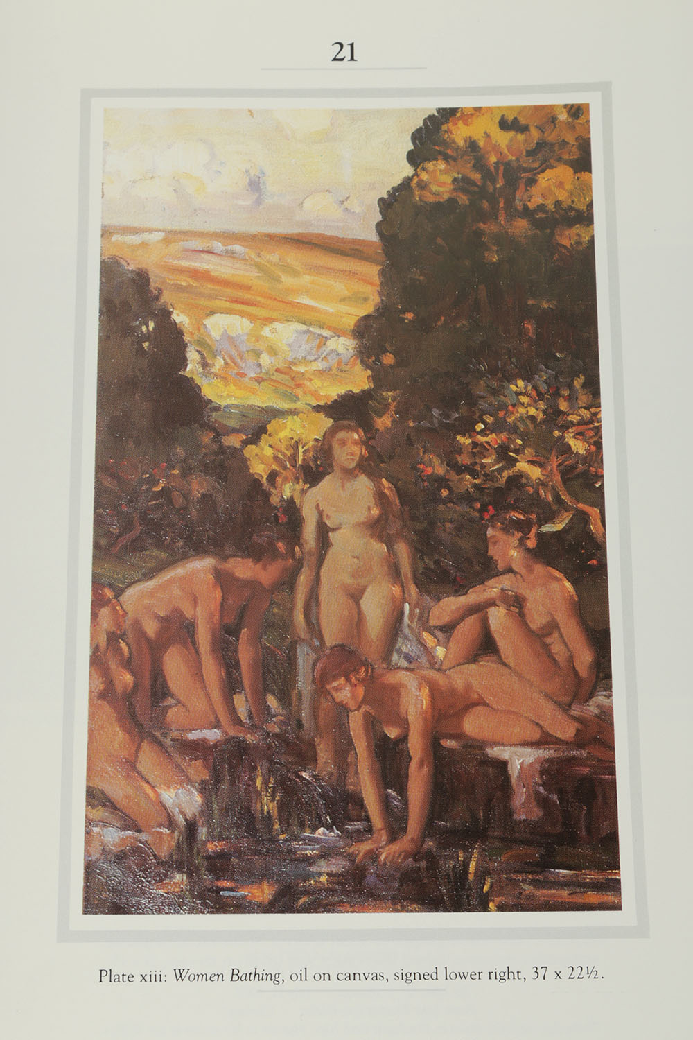 Wilfrid De Glehn Art Exhibition Catalog "A Day in the Country"