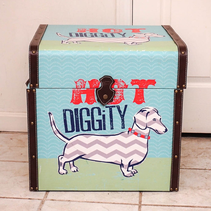 Artsy Storage Trunk