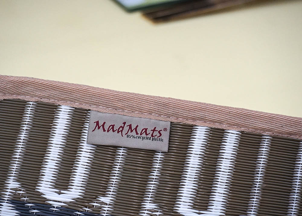 Pair of Mad Mats Indoor/Outdoor Woven Recycled Plastic Rug