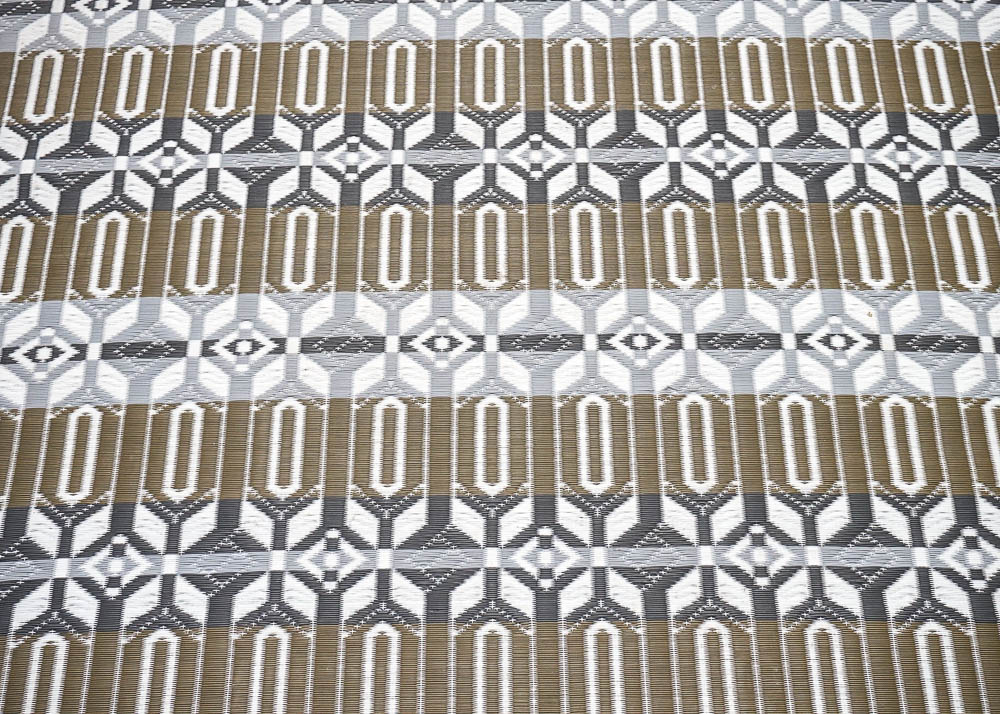 Pair of Mad Mats Indoor/Outdoor Woven Recycled Plastic Rug