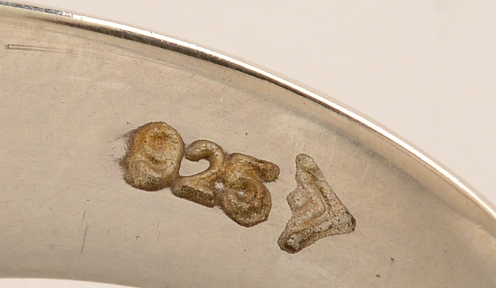 Silpada Designs Sterling Silver Hammered Huggie Earrings and Ring