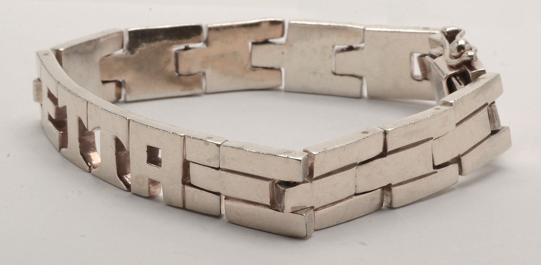 Vintage Taxco Mexico Sterling Silver Bracelet