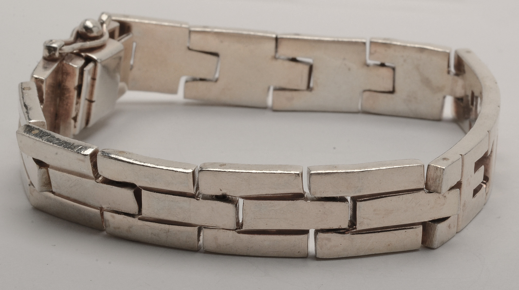 Vintage Taxco Mexico Sterling Silver Bracelet