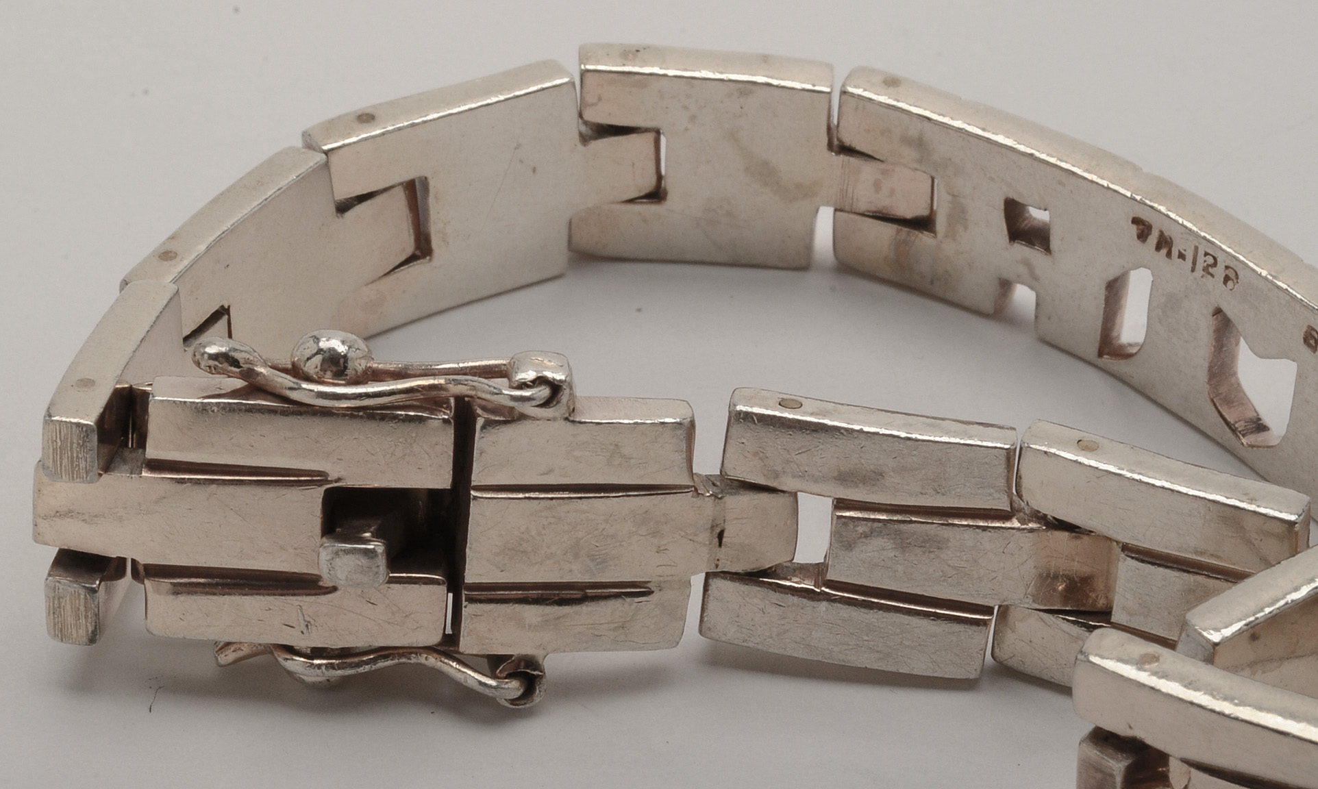 Vintage Taxco Mexico Sterling Silver Bracelet