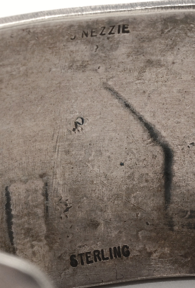 Vintage Mexican Sterling Silver Storyteller Cuff Bracelet