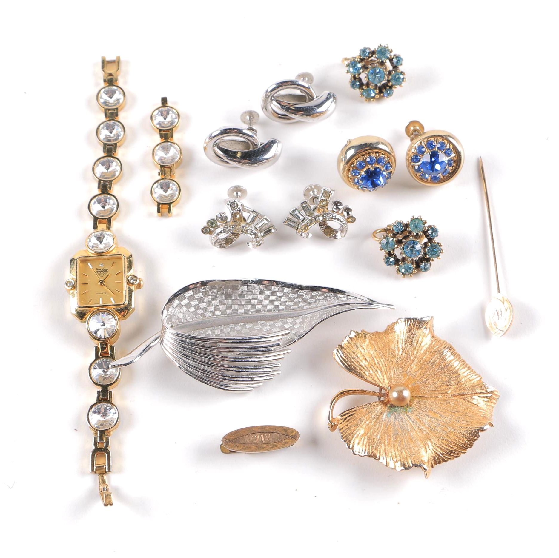 Assorted Costume Jewelry Including Coro