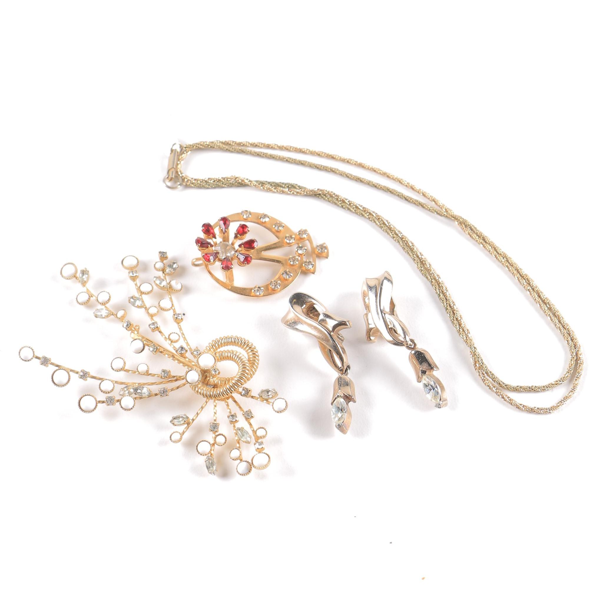 Vintage Costume Jewelry Including Miriam Haskell