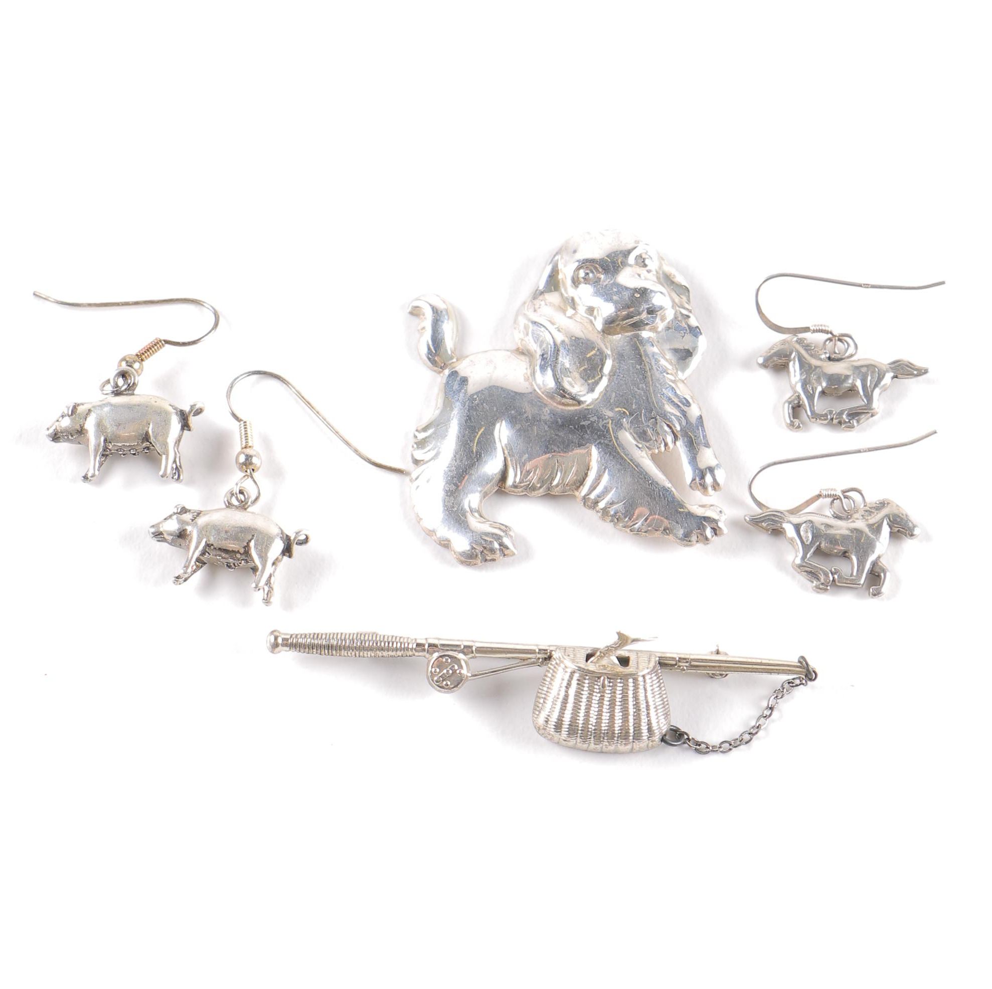 Animal Themed Sterling Silver Jewelry