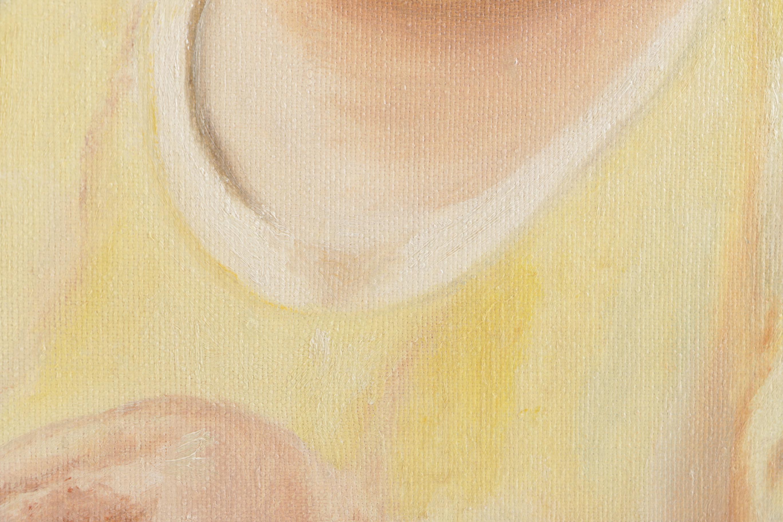 Shirley Schwartz Oil Painting on Canvas of Child