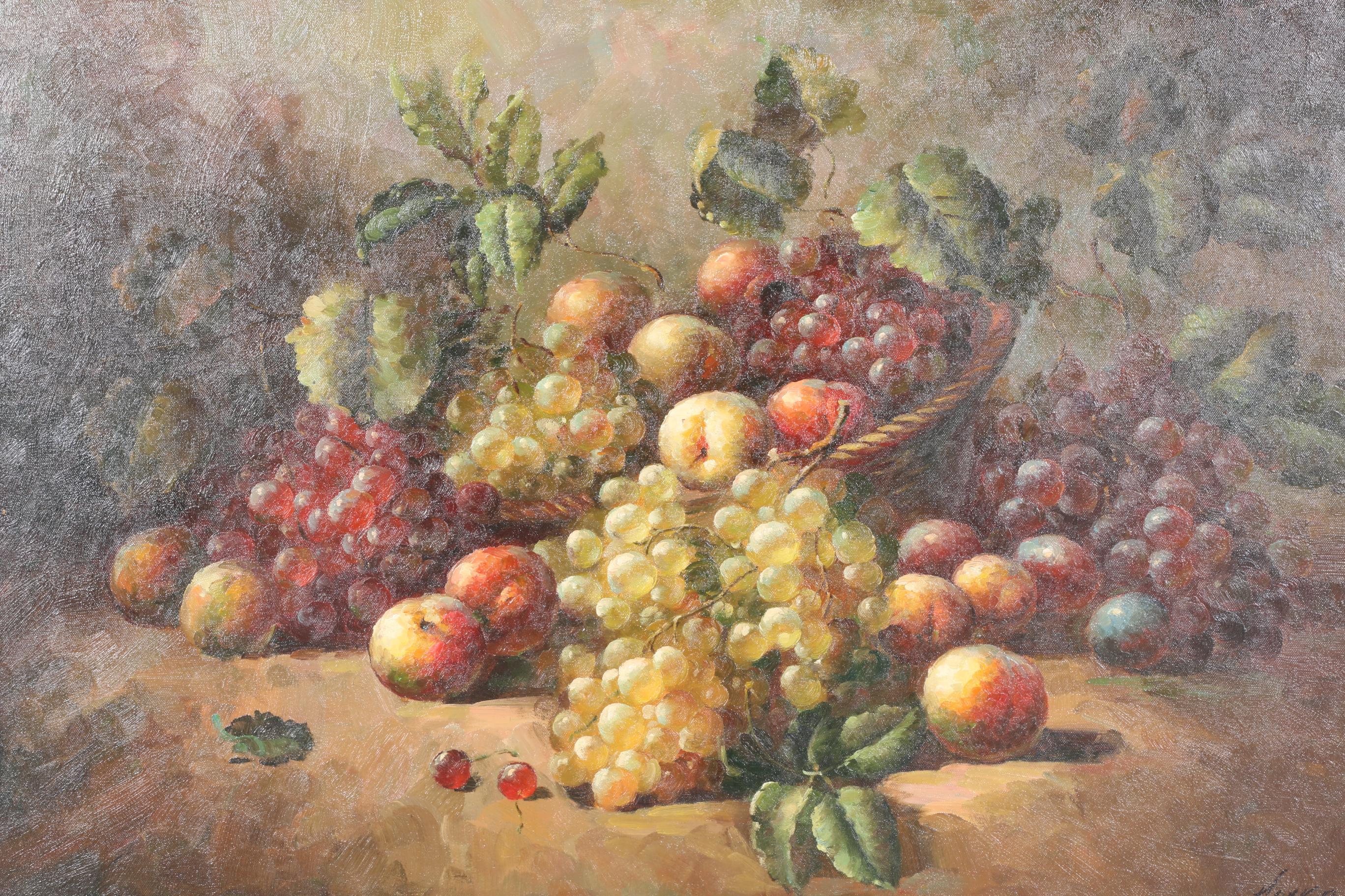 Oil on Canvas Still Life Painting