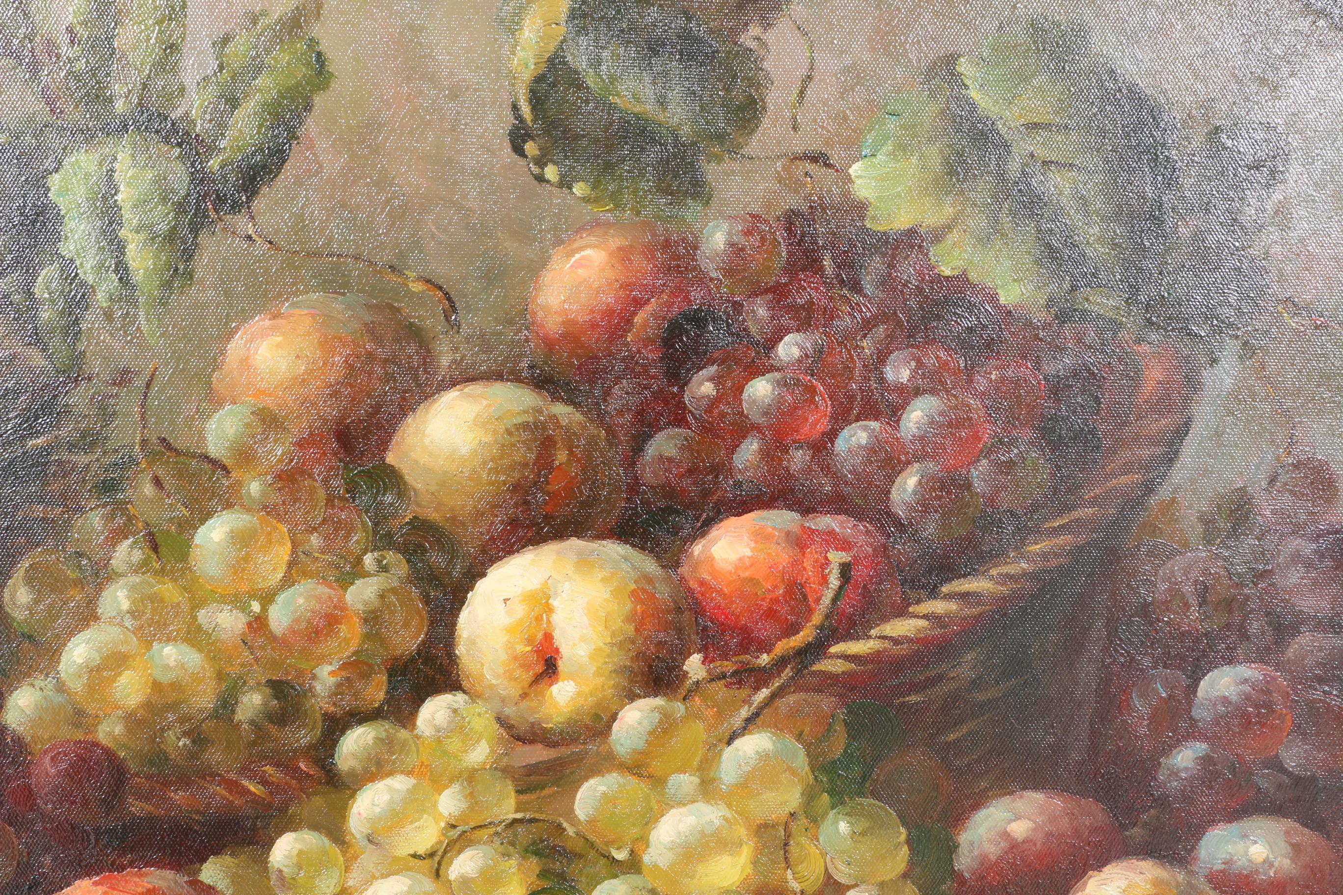 Oil on Canvas Still Life Painting