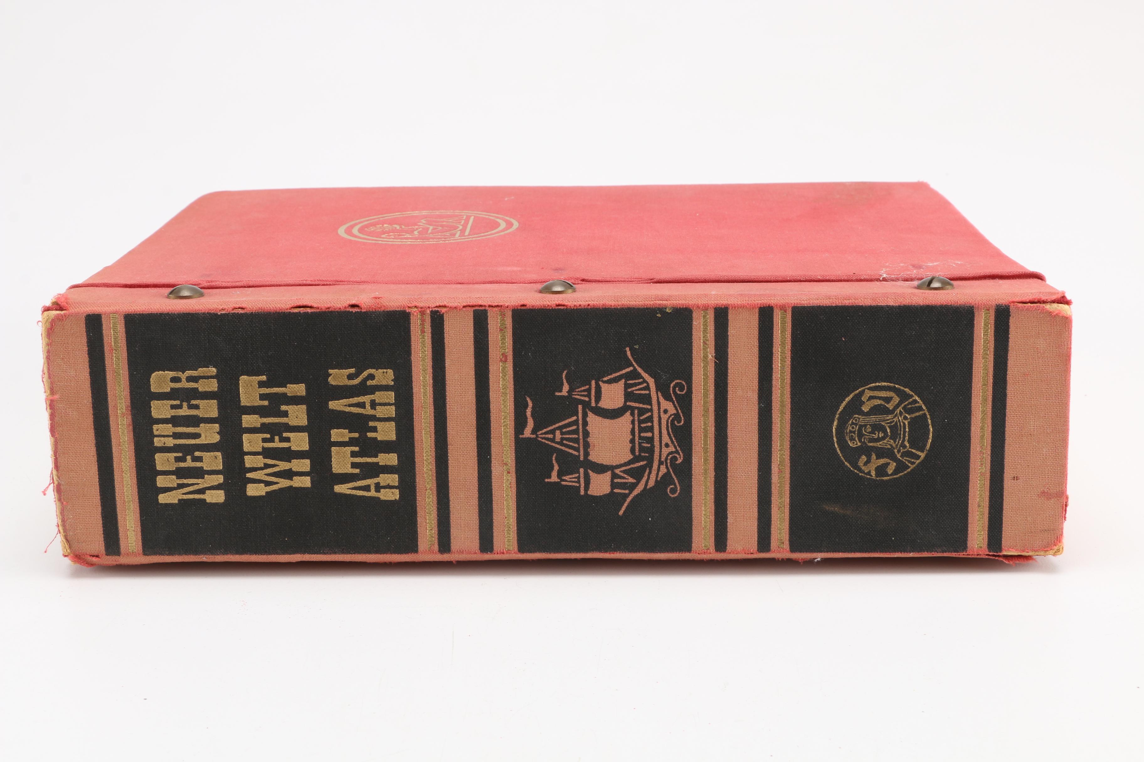 "Neuer Welt-Atlas" by Dr. Eugen Th. Rimli