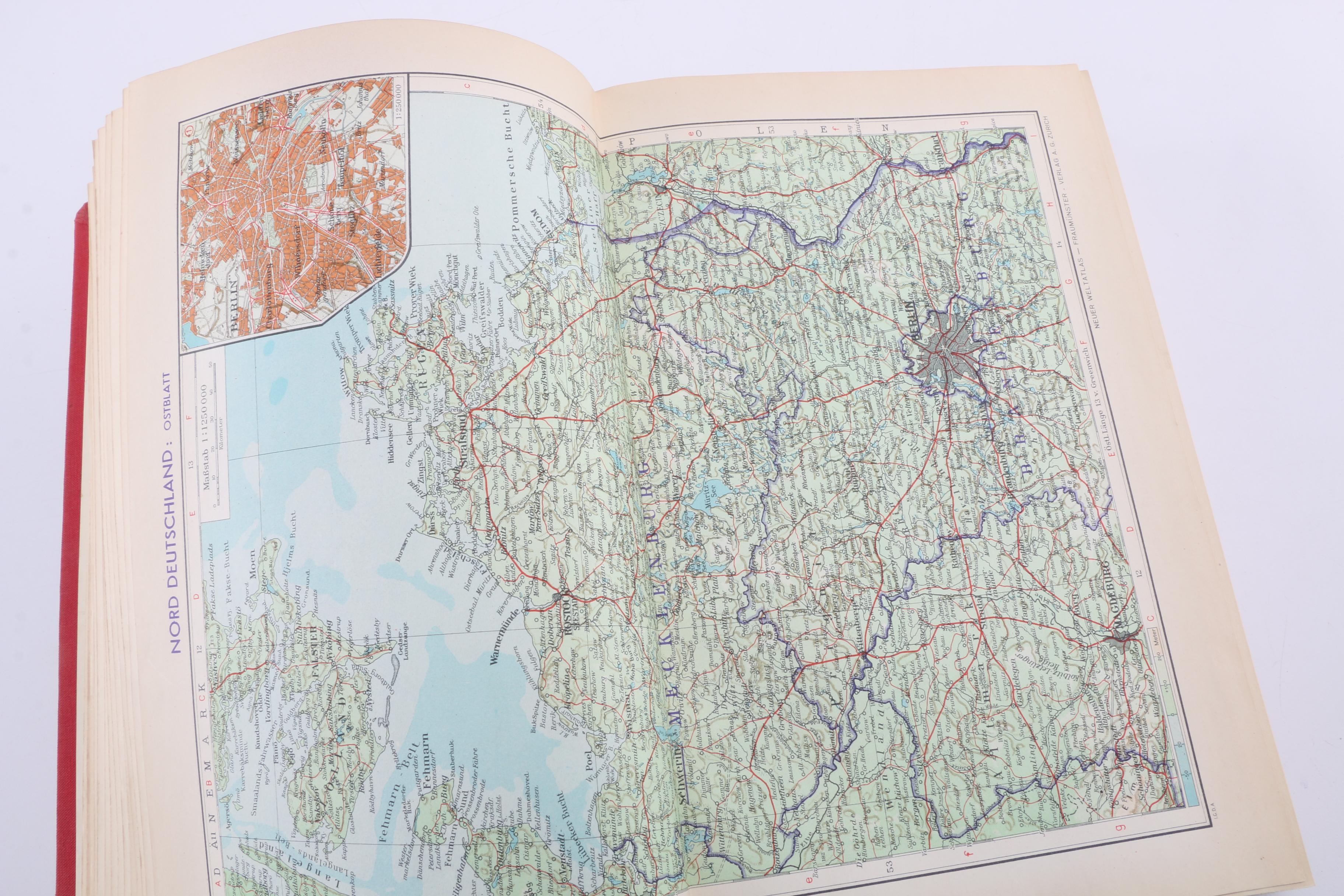 "Neuer Welt-Atlas" by Dr. Eugen Th. Rimli