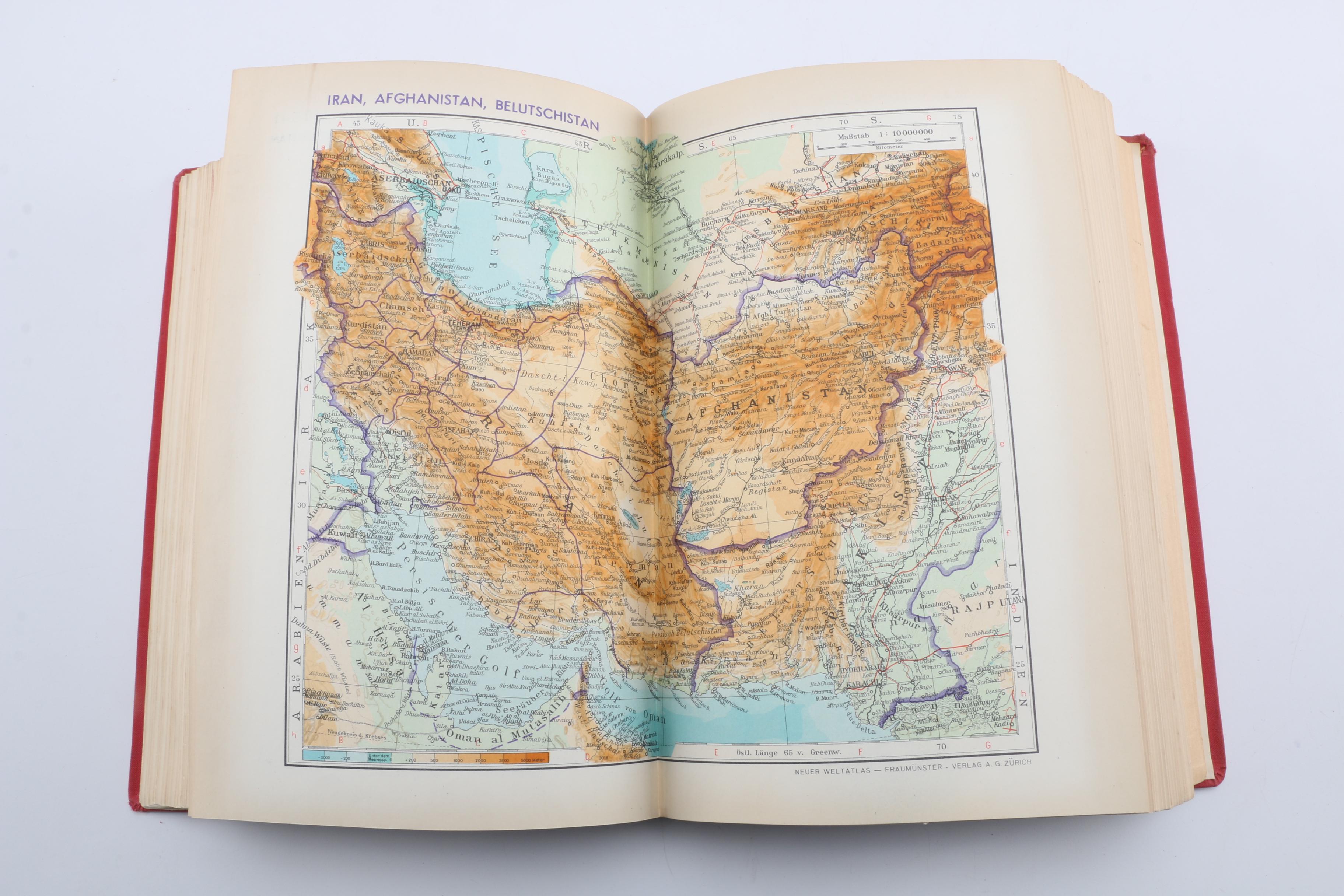 "Neuer Welt-Atlas" by Dr. Eugen Th. Rimli