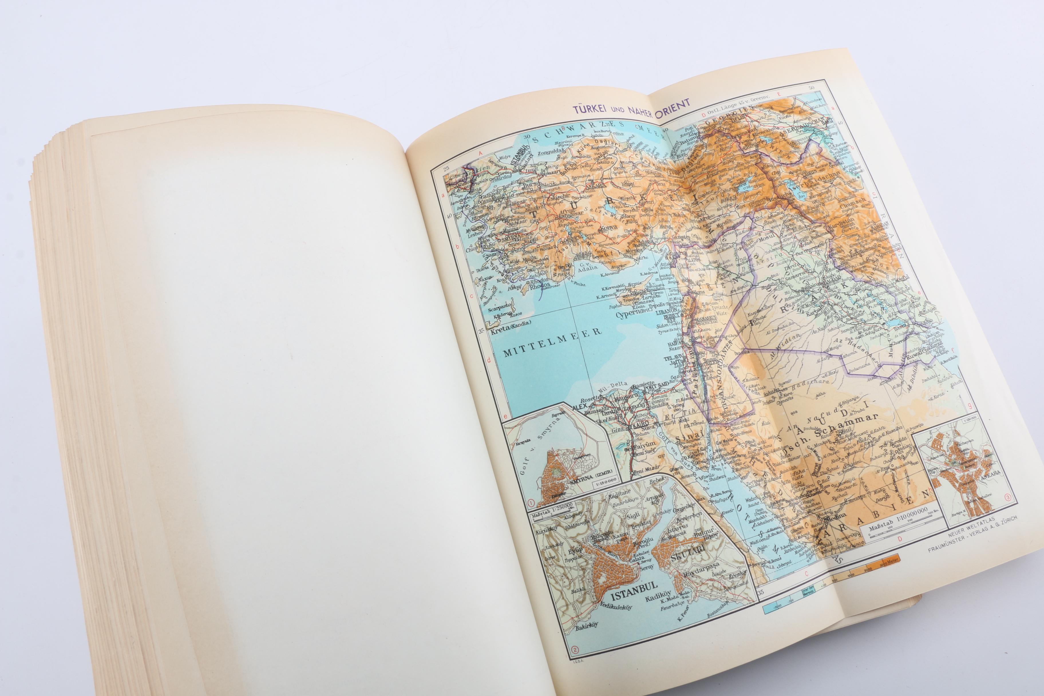 "Neuer Welt-Atlas" by Dr. Eugen Th. Rimli