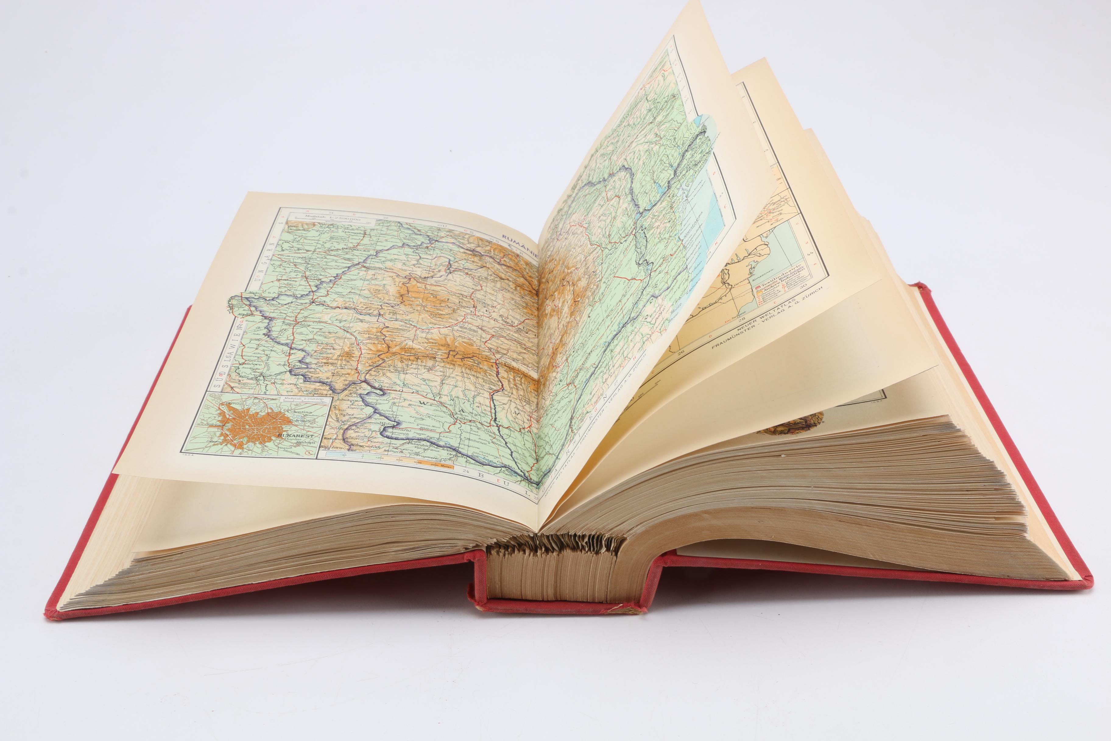 "Neuer Welt-Atlas" by Dr. Eugen Th. Rimli