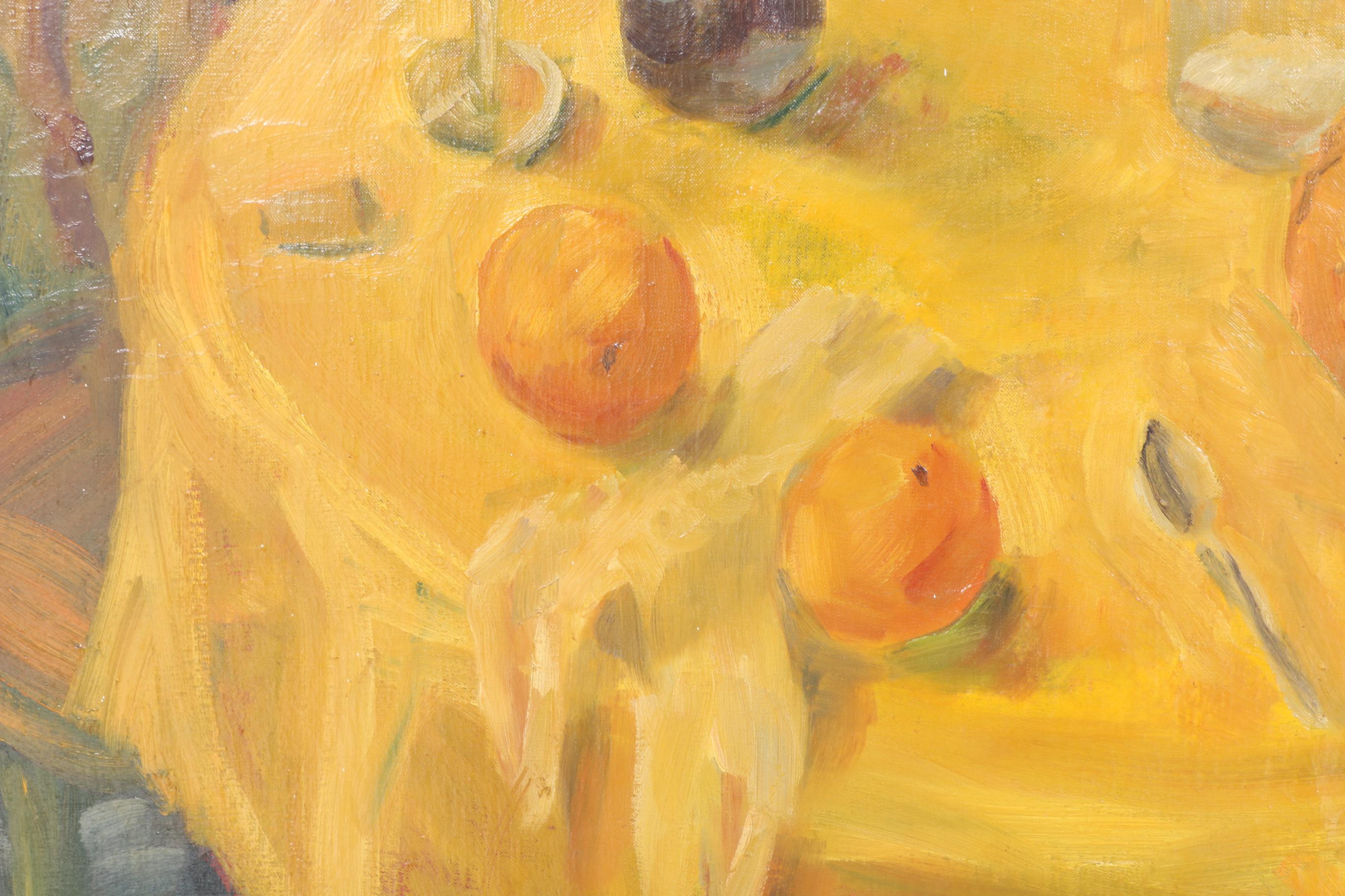 1960 Oil on Canvas Still Life