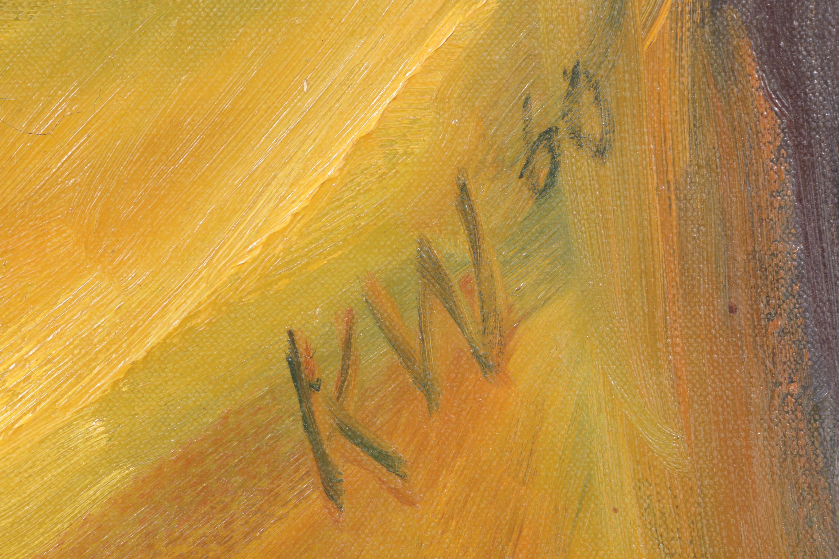 1960 Oil on Canvas Still Life