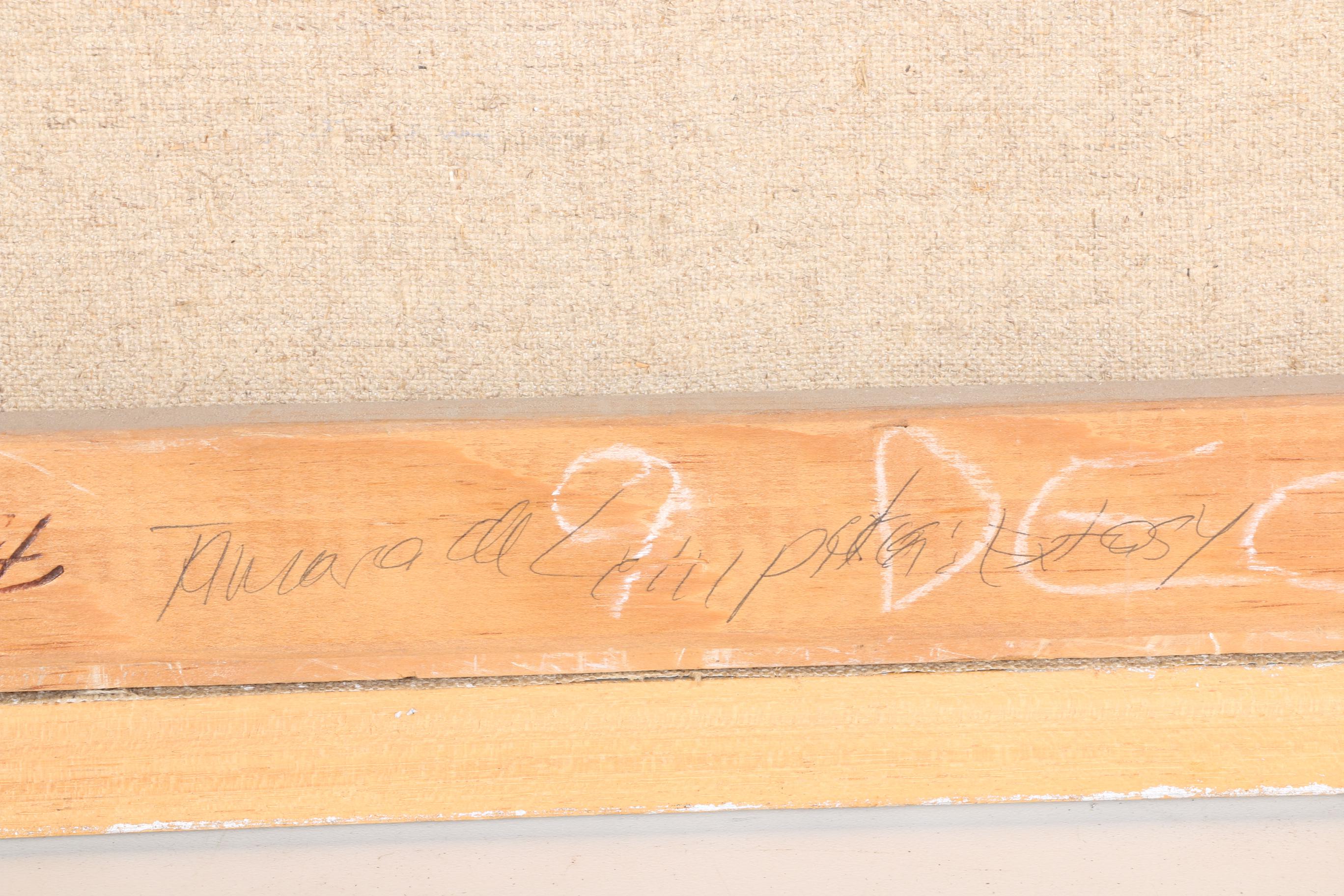 Oil Painting on Canvas Study of "La bella Rafaela"