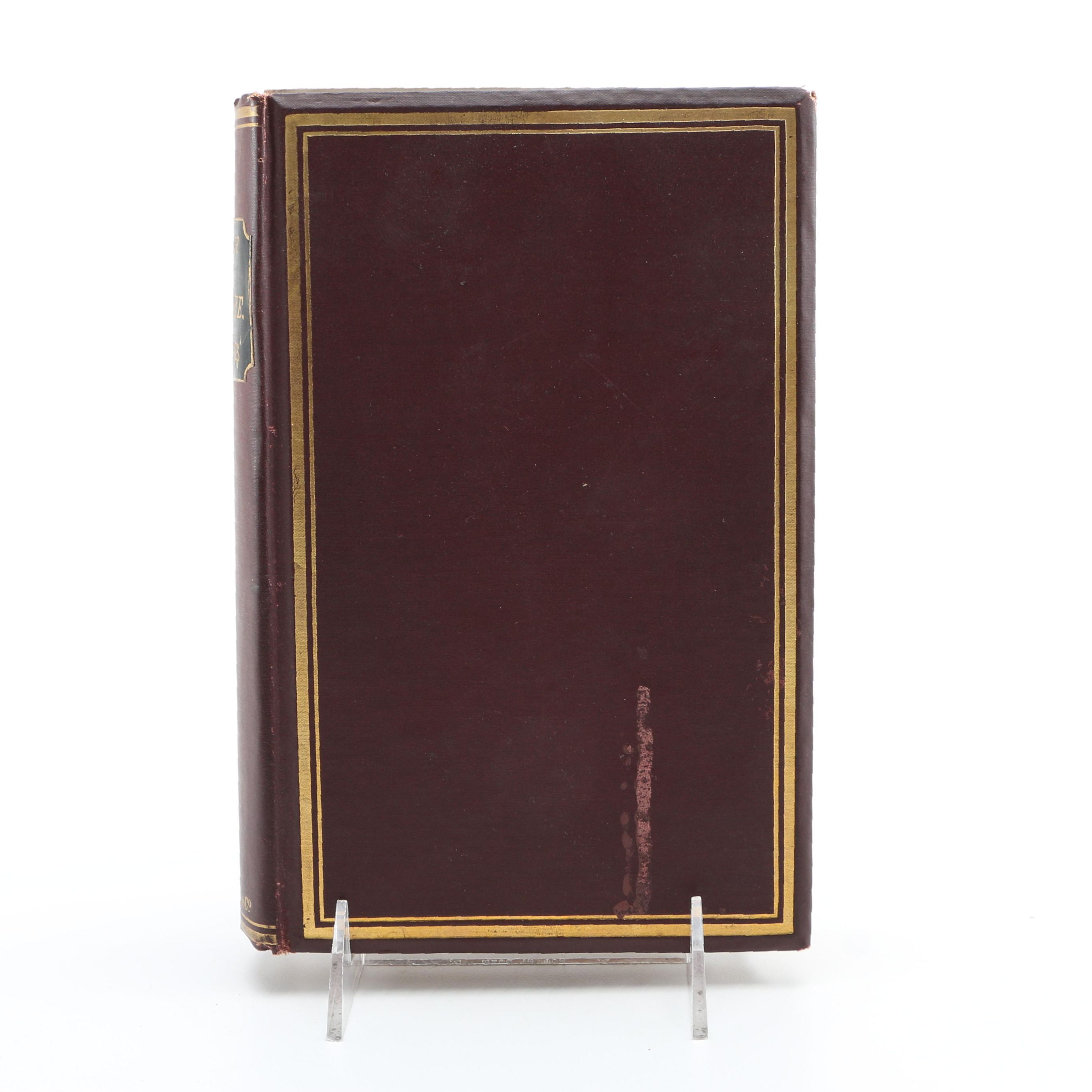 Antique 1890 "The Life of Goethe" by George Henry Lewes