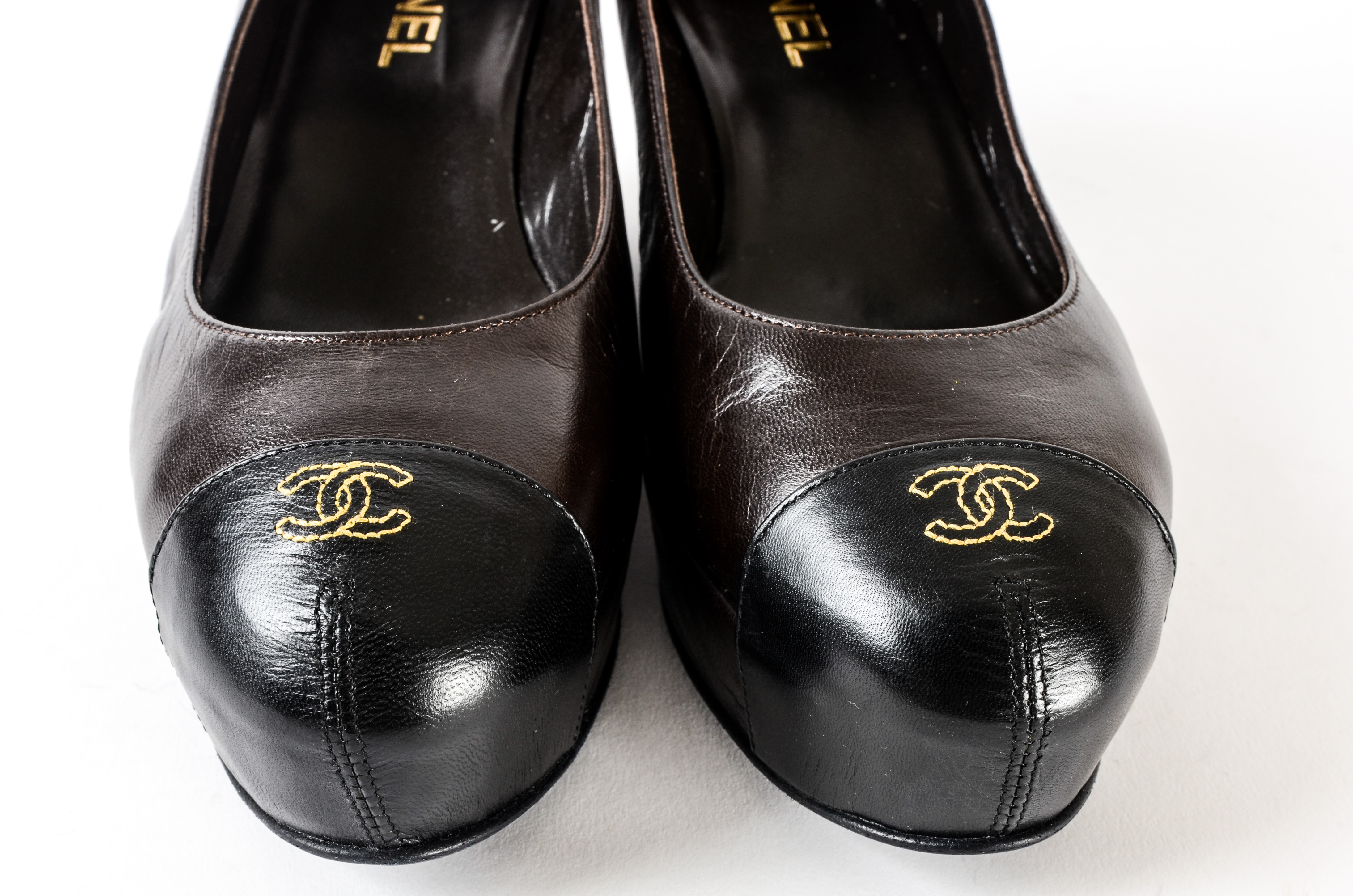 Chanel Platform Wedge Heels