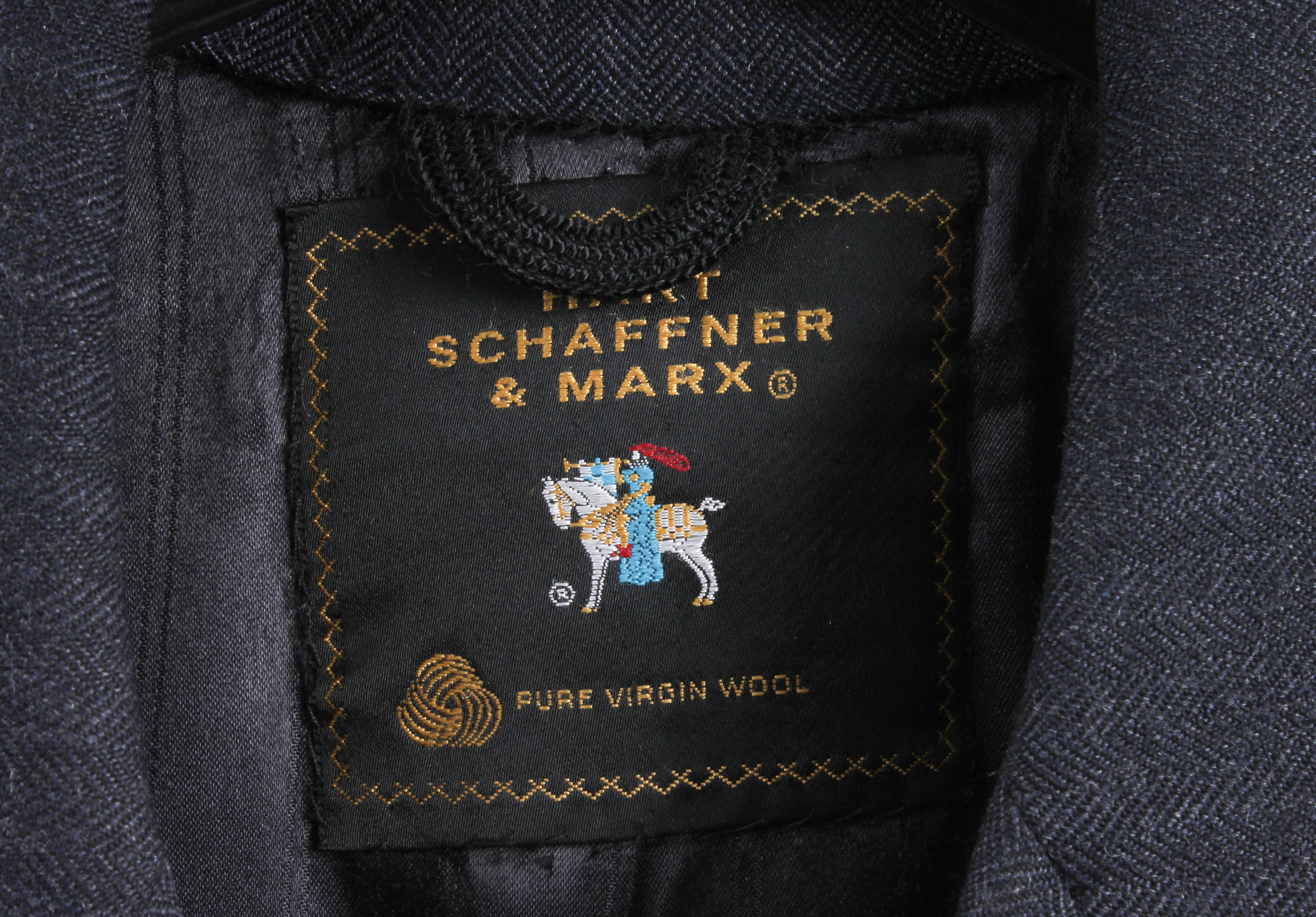 Hart, Schaffner & Mark Men's Wool Overcoat