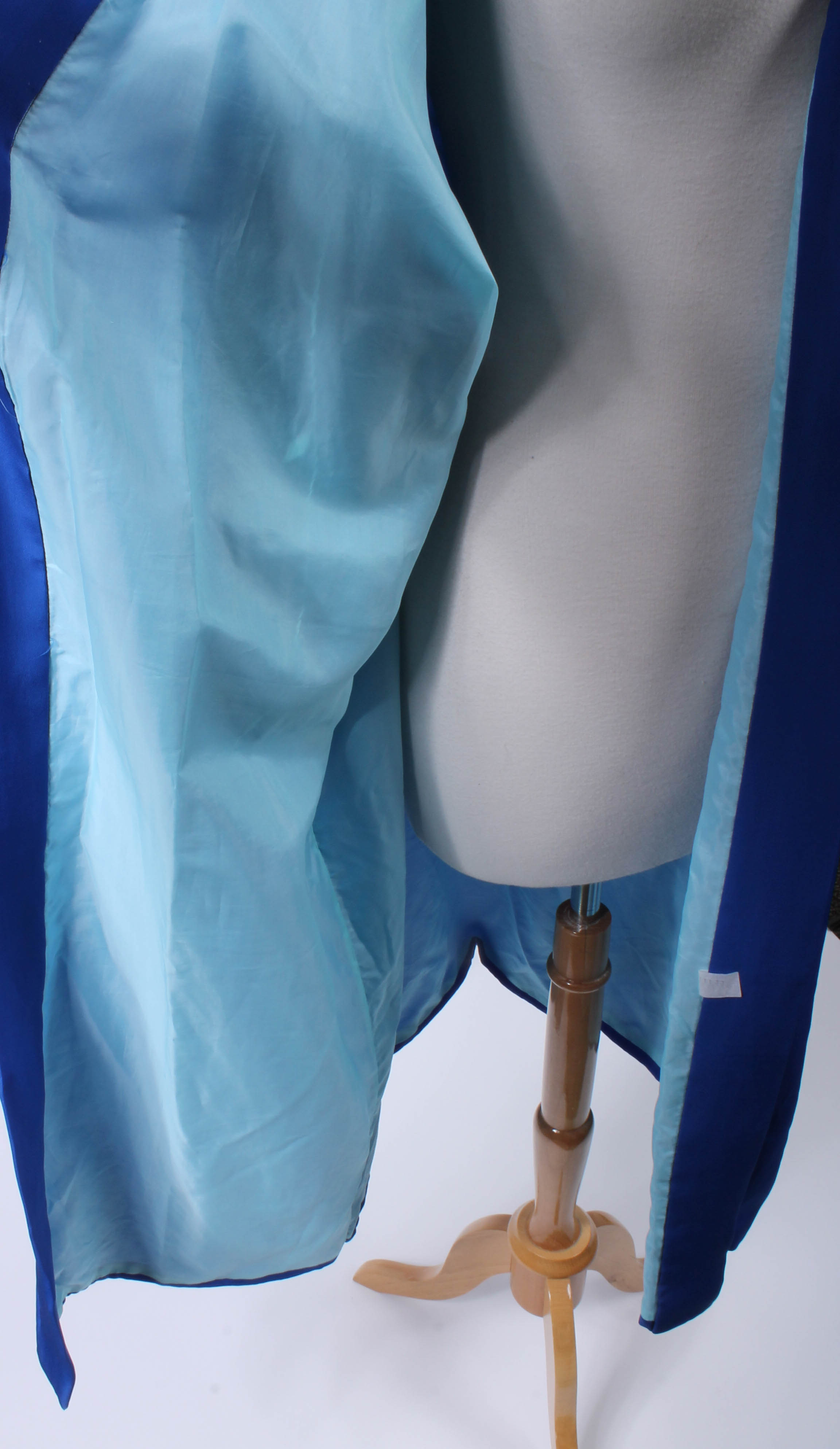 Pair of Japanese Embroidered Kimono-Style Robes