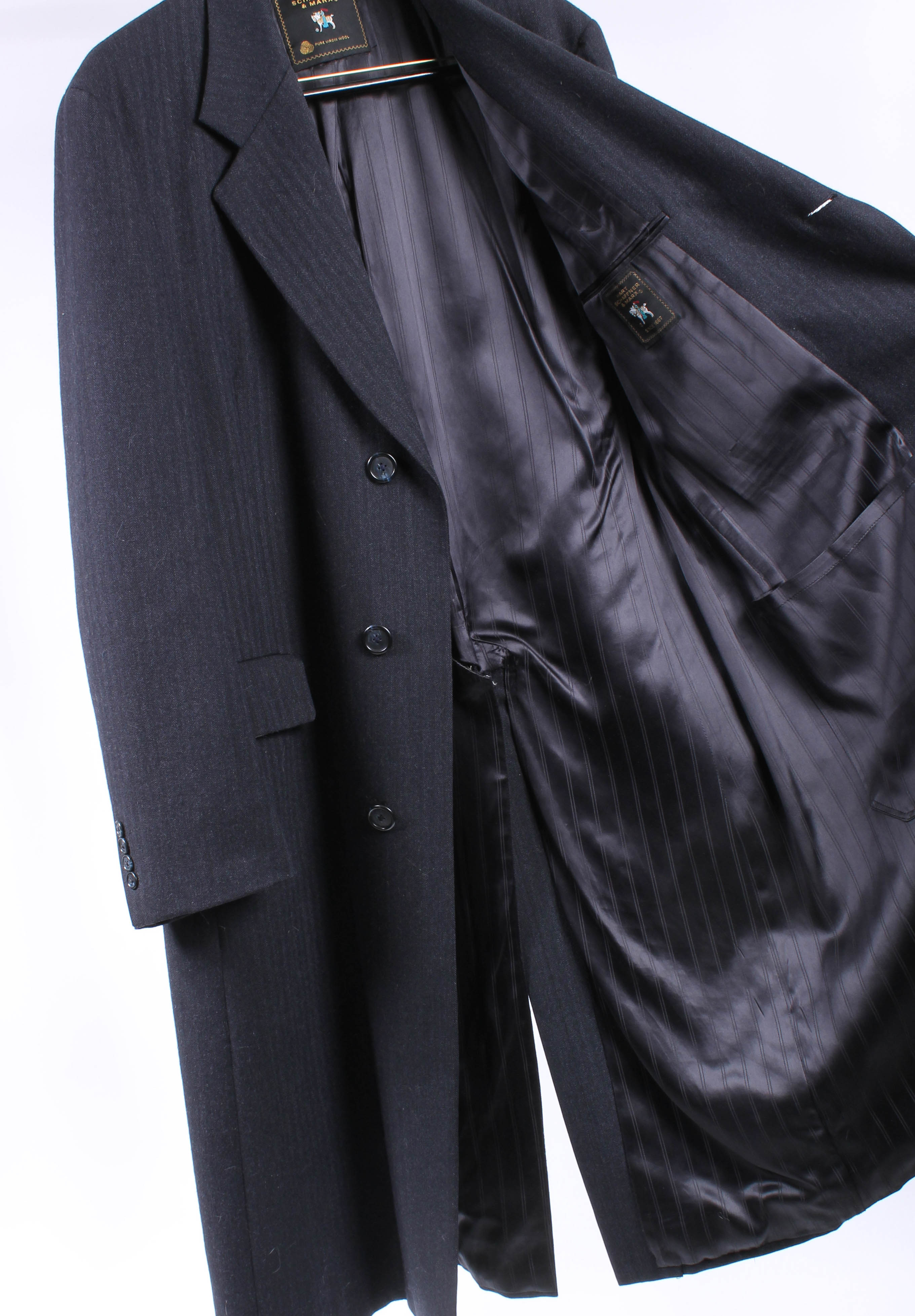 Hart, Schaffner & Mark Men's Wool Overcoat