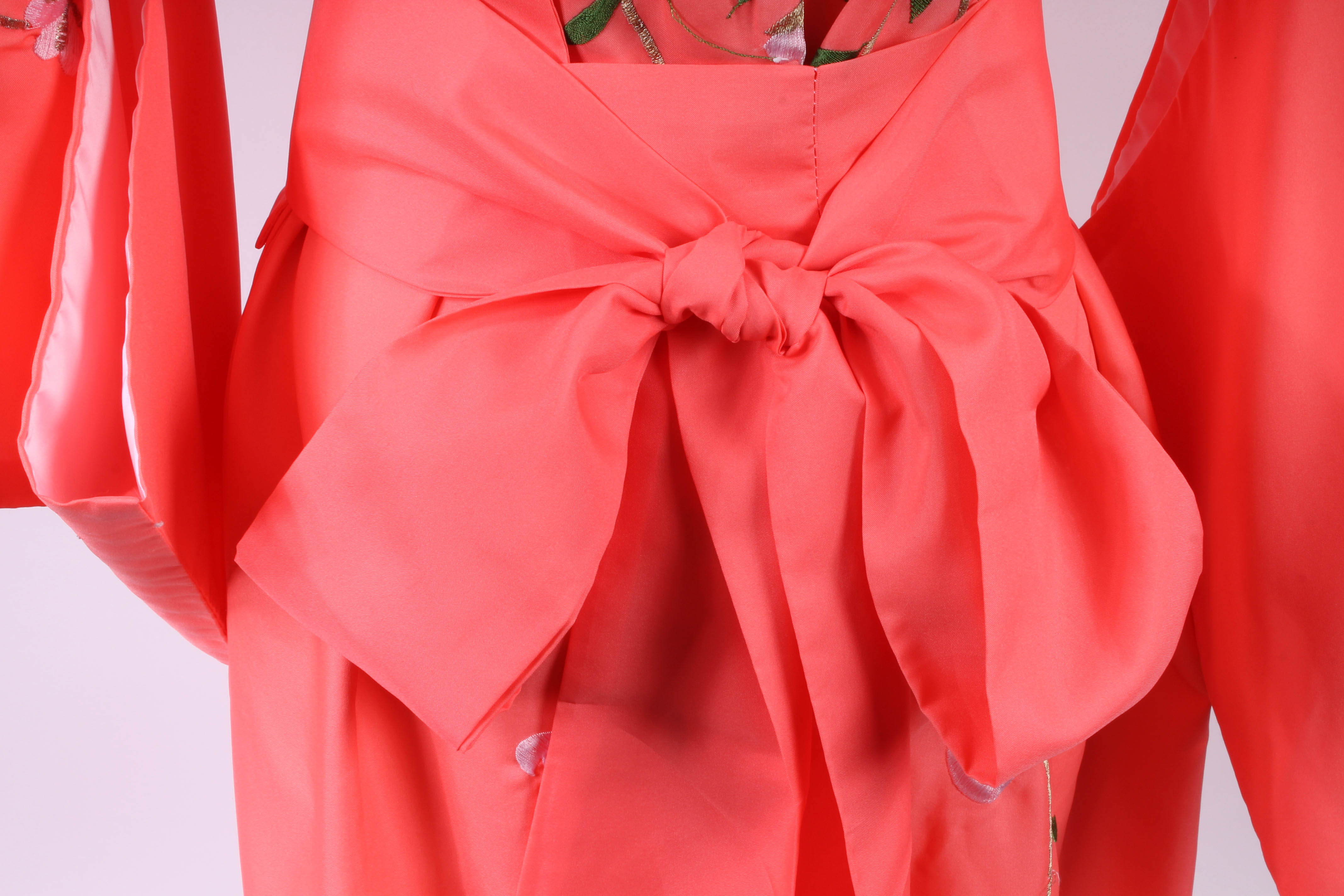 Pair of Japanese Embroidered Kimono-Style Robes