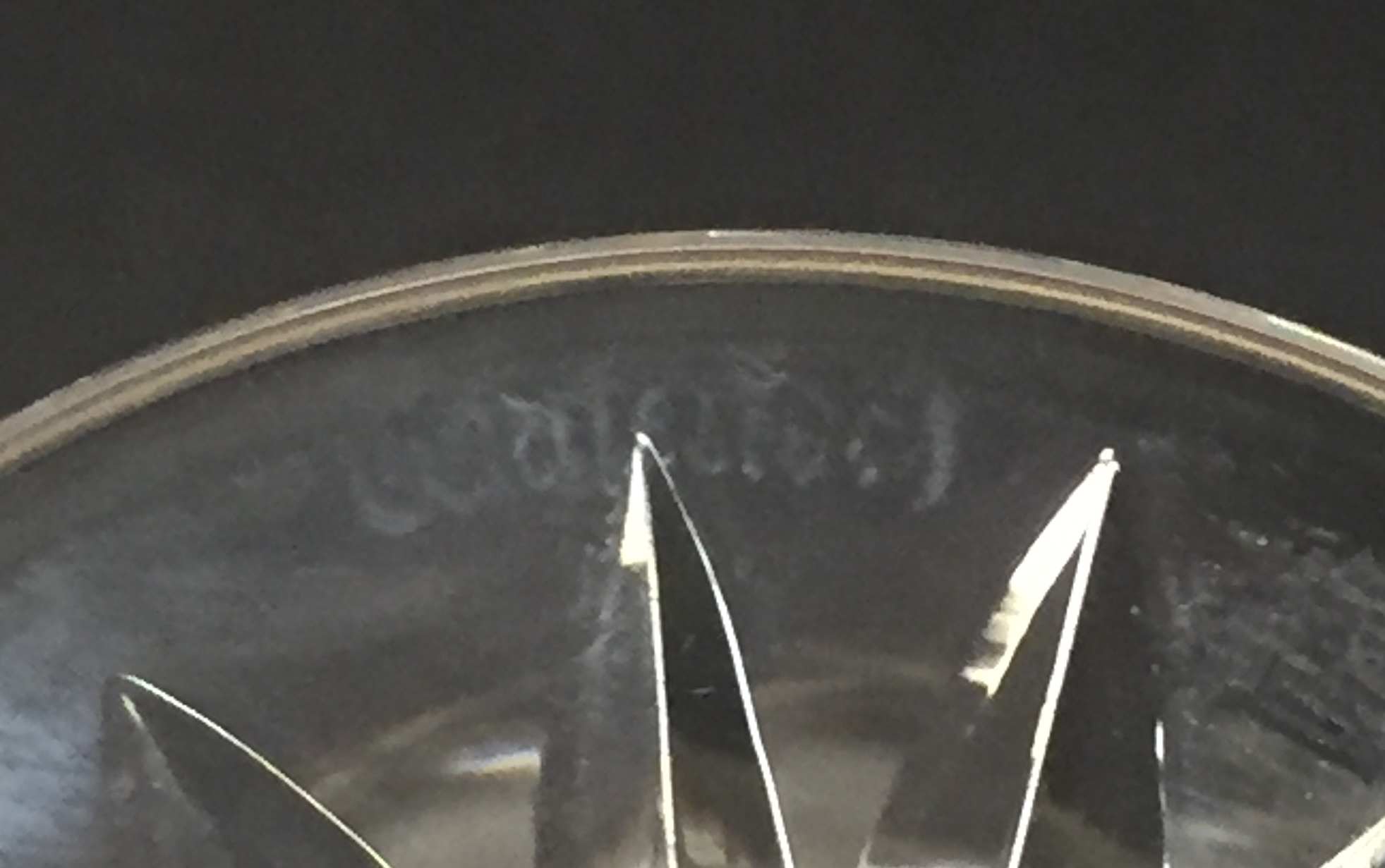 Salt and Pepper Shakers Including Waterford