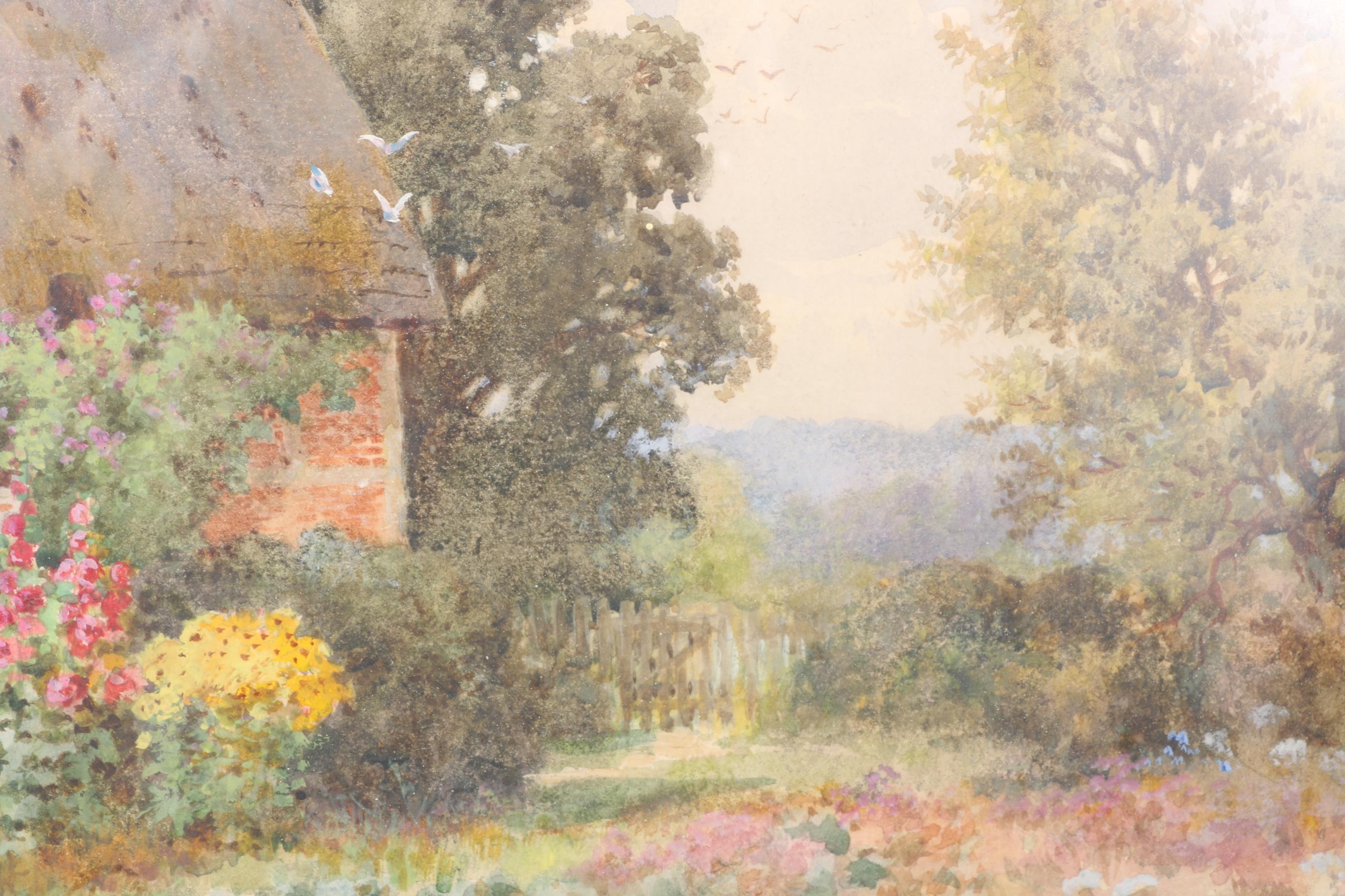 19th Century Thomas Noel Smith Gouache Painting of Landscape