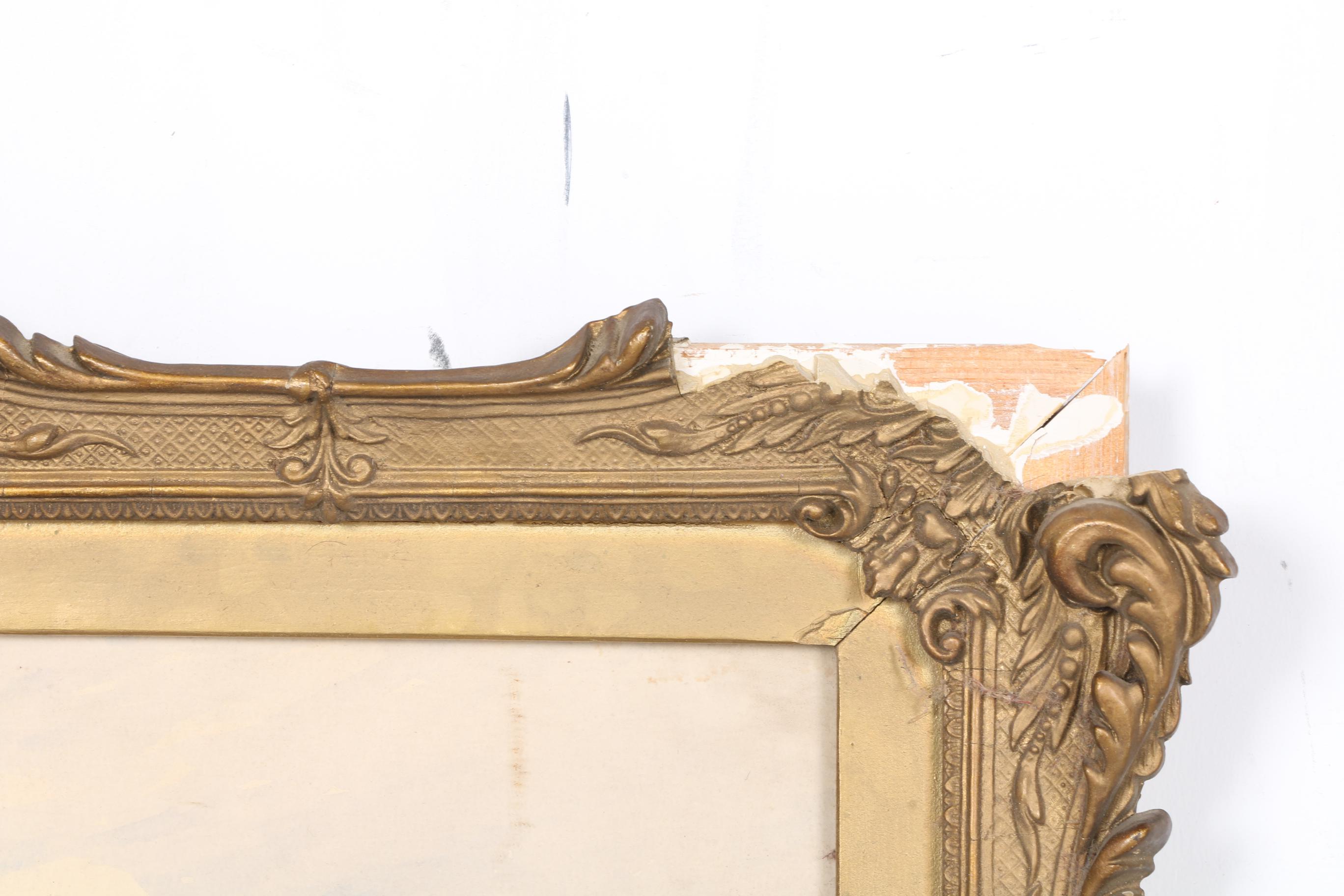 19th Century Thomas Noel Smith Gouache Painting of Landscape