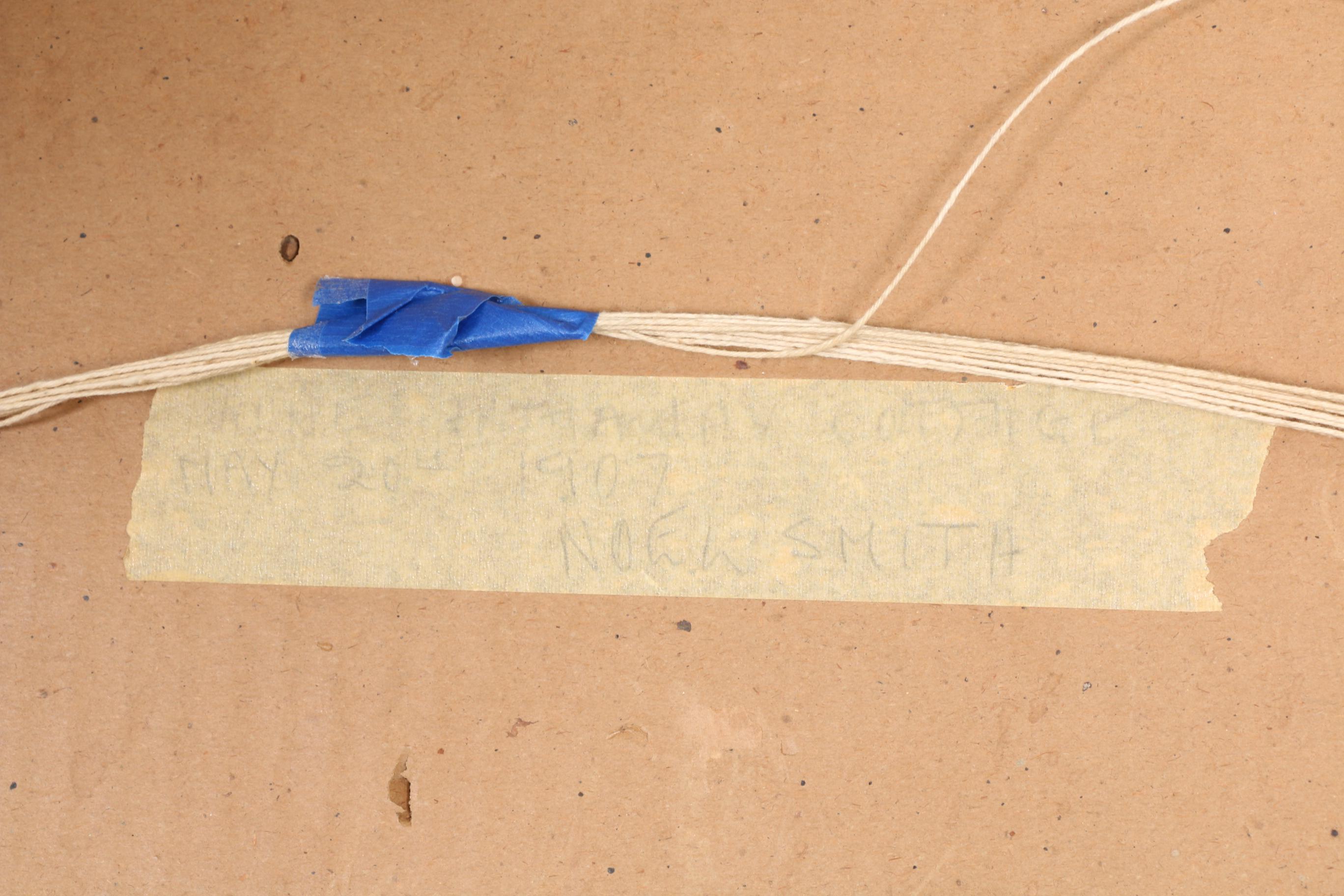 19th Century Thomas Noel Smith Gouache Painting of Landscape