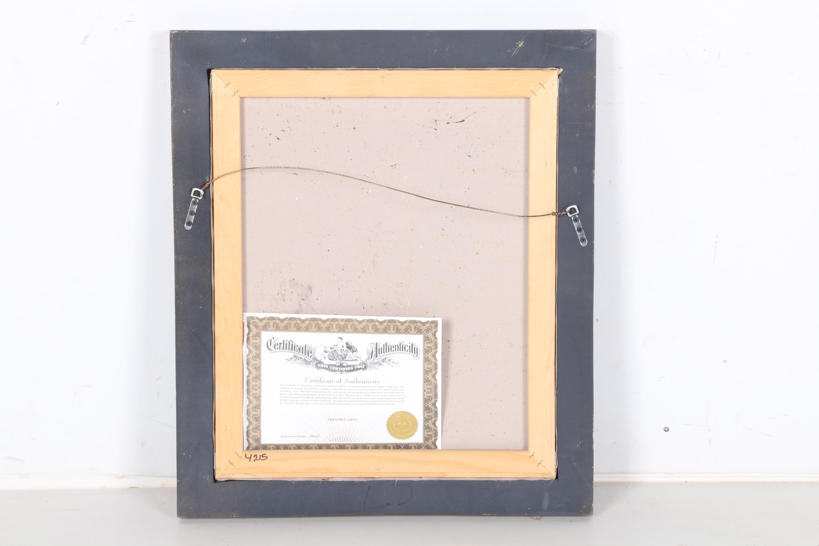 Watkins Original Oil Painting on Canvas