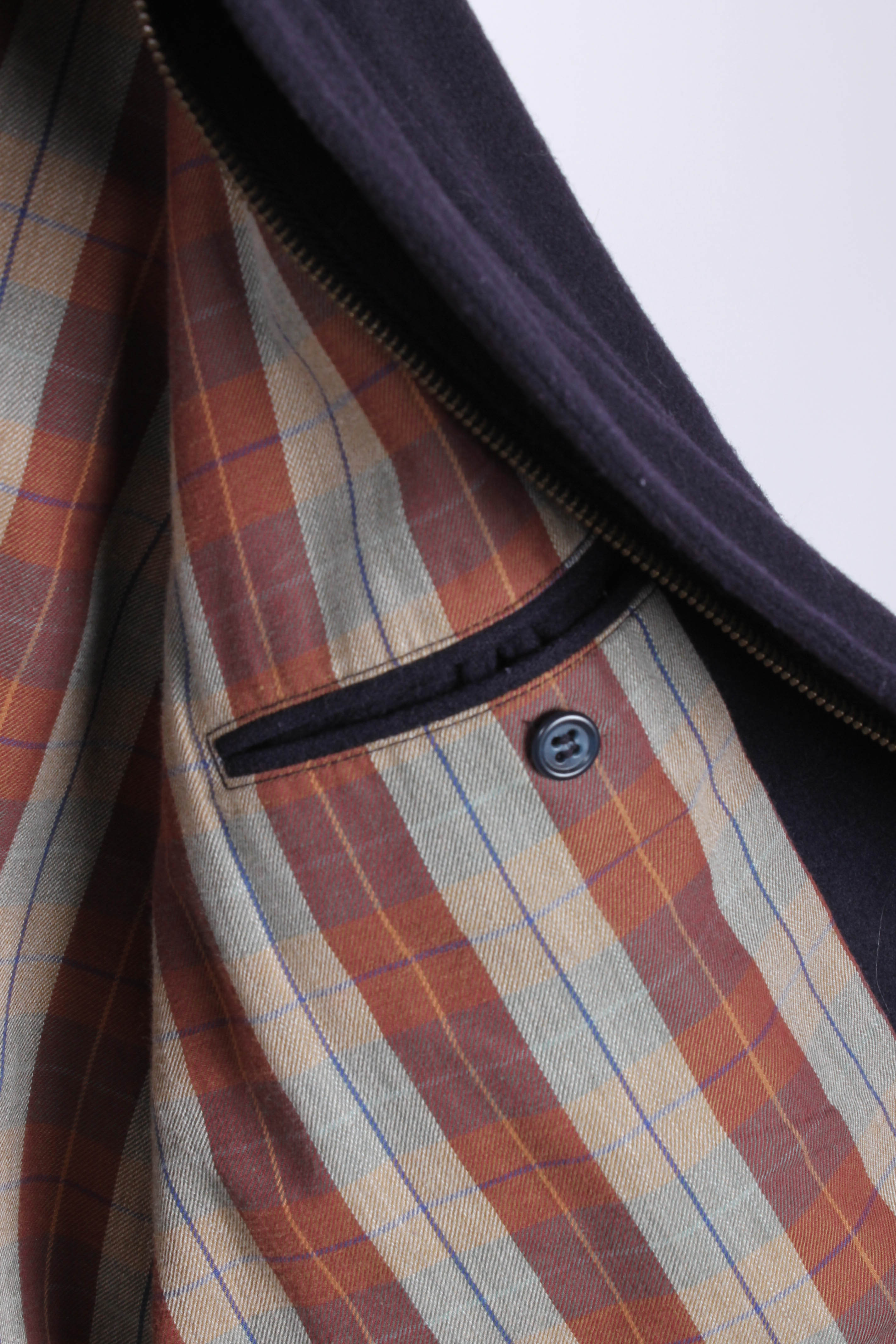 Gieves & Hawkes Men's Navy Blue Jacket